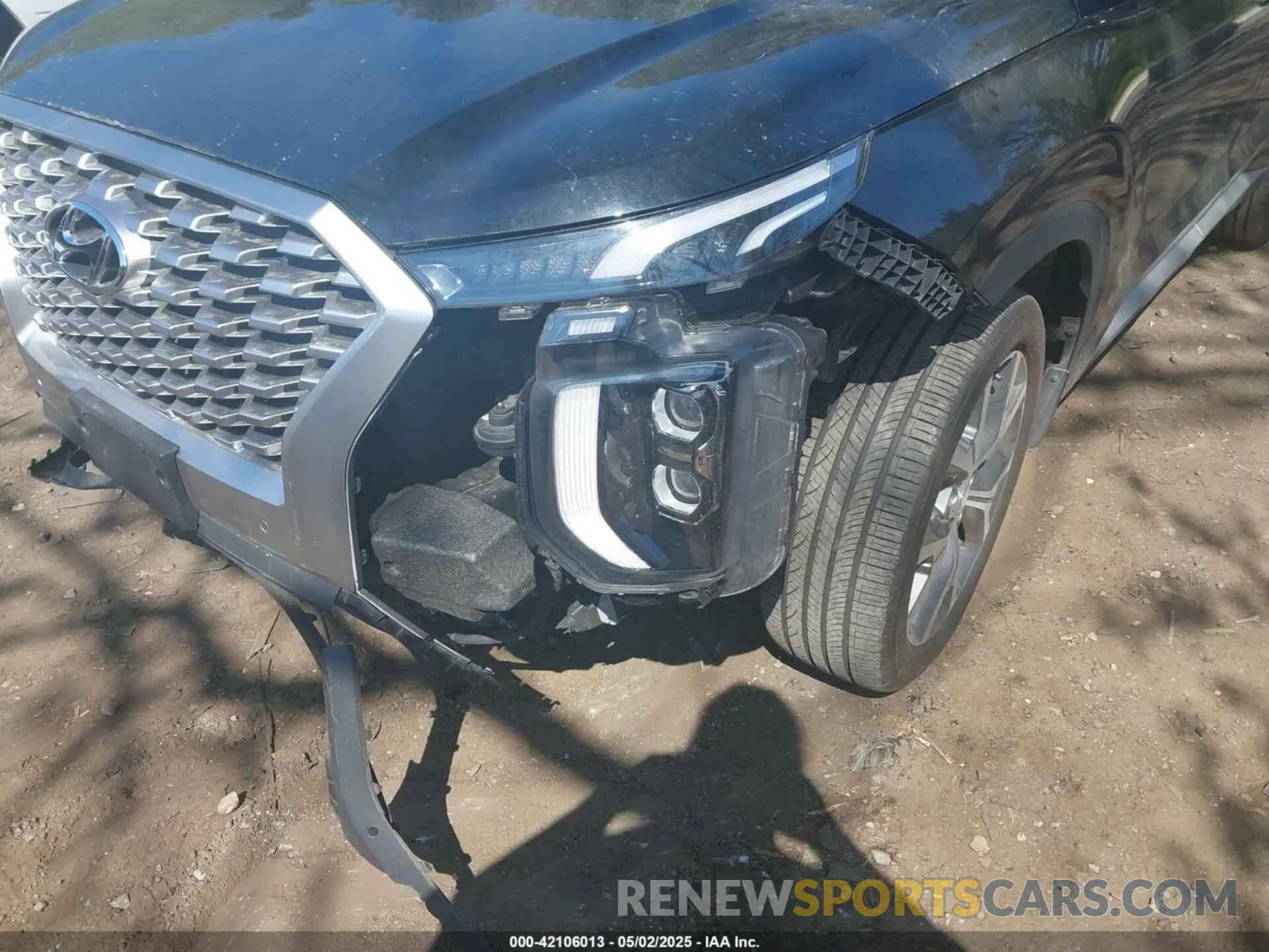 6 Photograph of a damaged car KM8R4DHE3NU365206 HYUNDAI PALISADE 2022