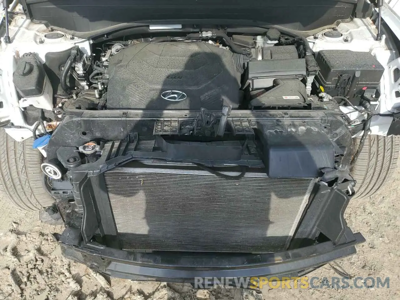 12 Photograph of a damaged car KM8R4DHE3NU369255 HYUNDAI PALISADE 2022