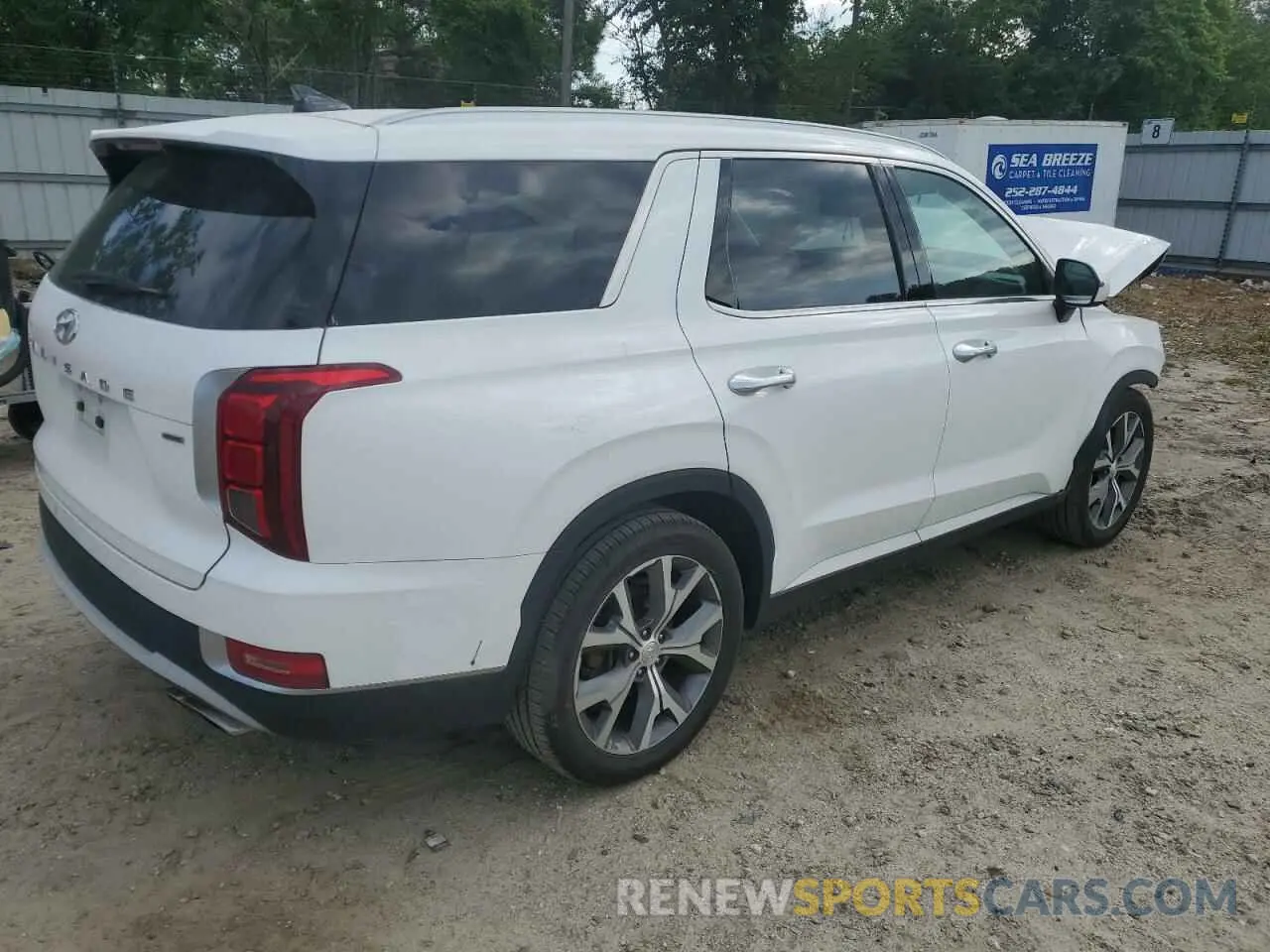 3 Photograph of a damaged car KM8R4DHE3NU369255 HYUNDAI PALISADE 2022