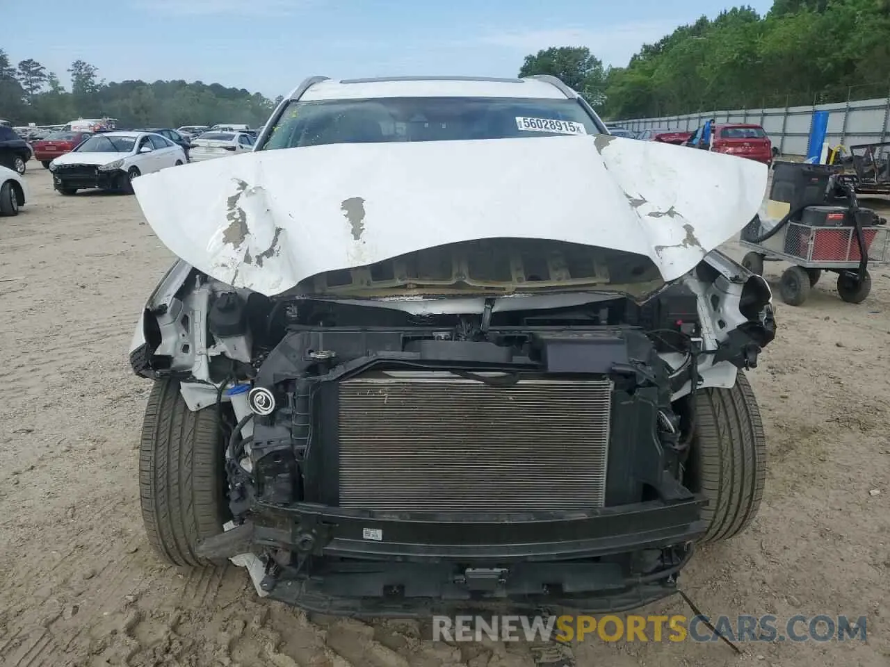 5 Photograph of a damaged car KM8R4DHE3NU369255 HYUNDAI PALISADE 2022