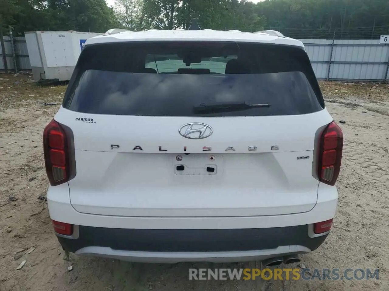 6 Photograph of a damaged car KM8R4DHE3NU369255 HYUNDAI PALISADE 2022
