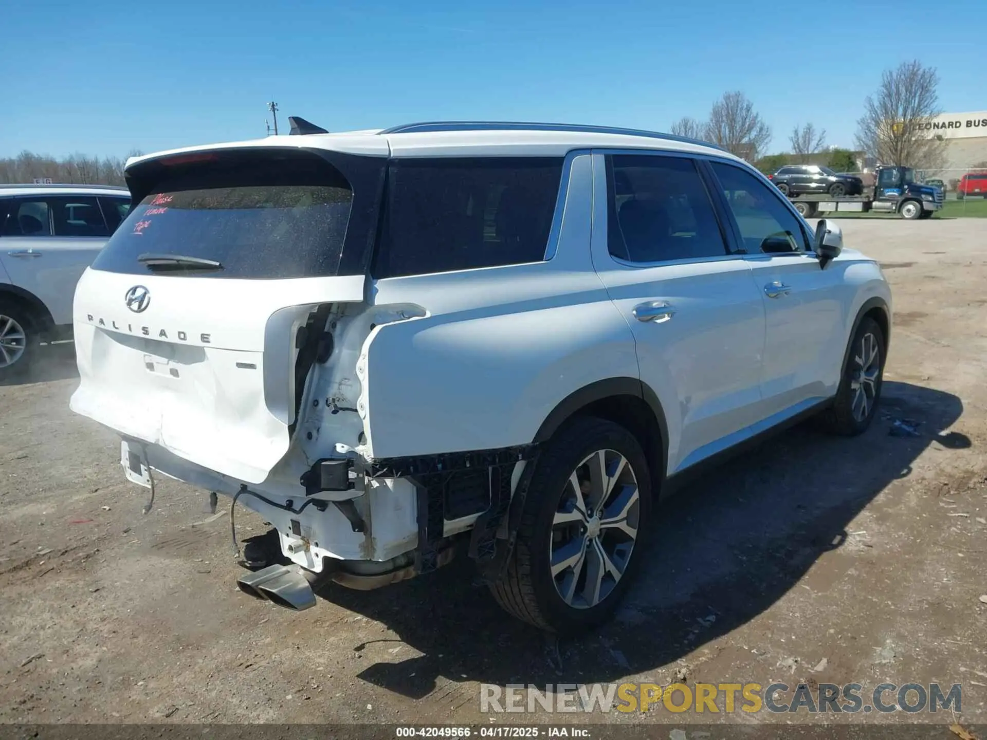 4 Фотография поврежденного автомобиля KM8R4DHE6NU426760 HYUNDAI PALISADE 2022