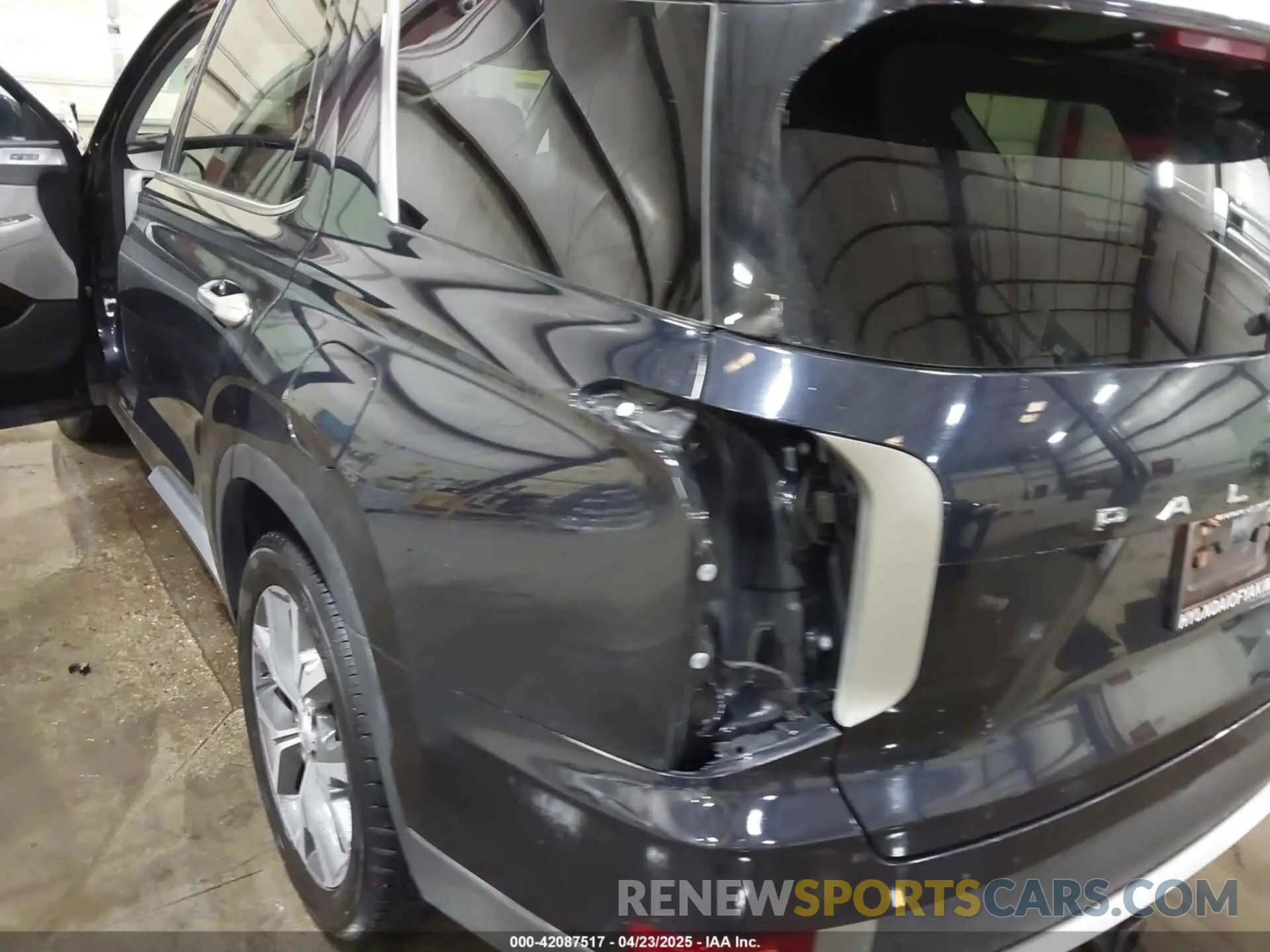 22 Photograph of a damaged car KM8R4DHE7NU374541 HYUNDAI PALISADE 2022