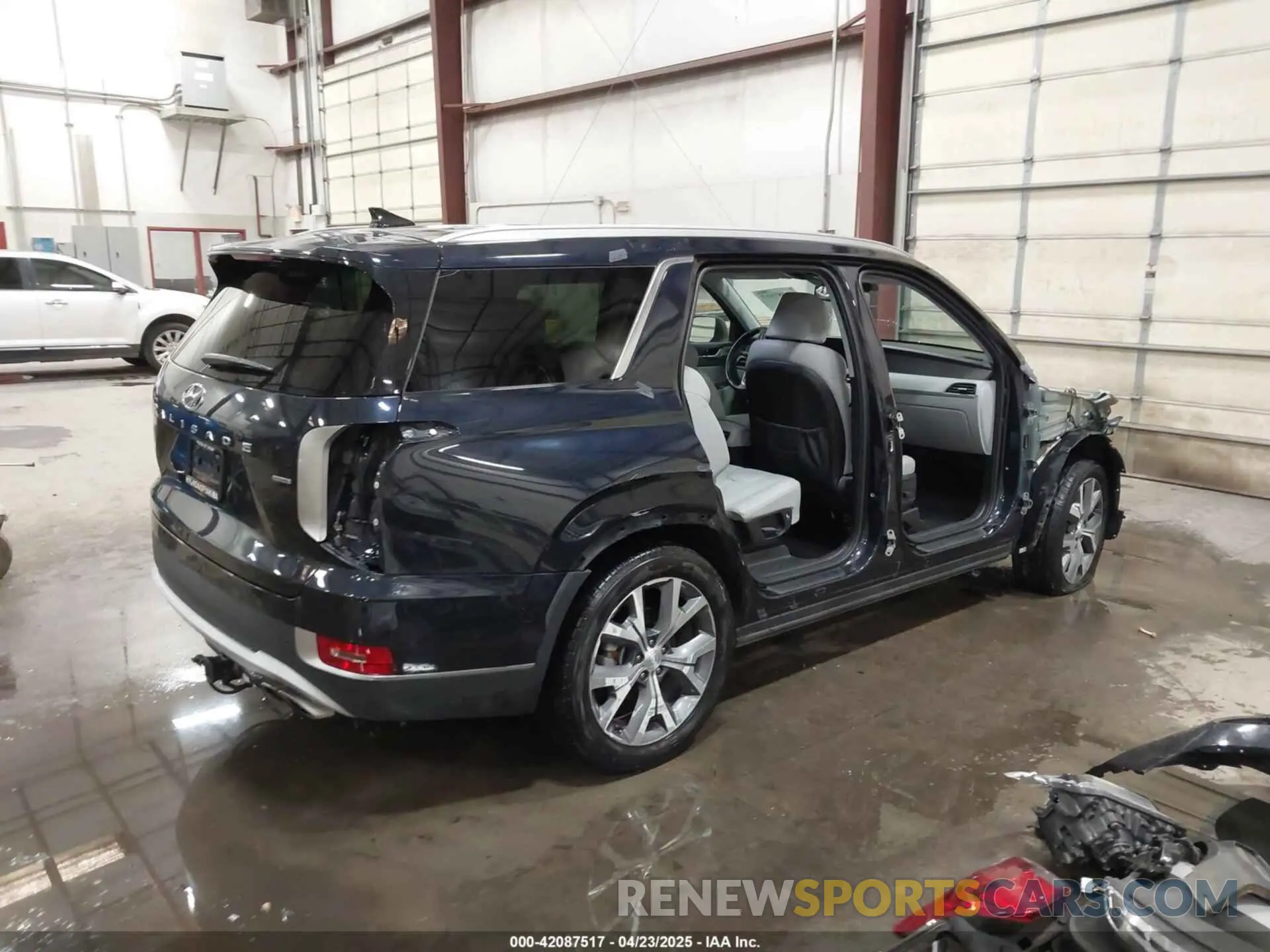 4 Photograph of a damaged car KM8R4DHE7NU374541 HYUNDAI PALISADE 2022