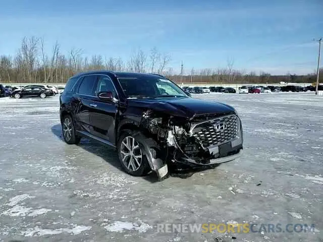 14 Photograph of a damaged car KM8R4DHE8NU436321 HYUNDAI PALISADE 2022