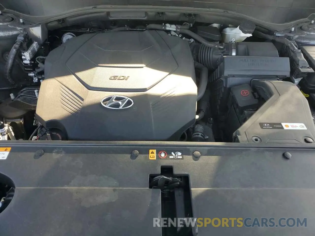 11 Photograph of a damaged car KM8R4DHE9NU384200 HYUNDAI PALISADE 2022