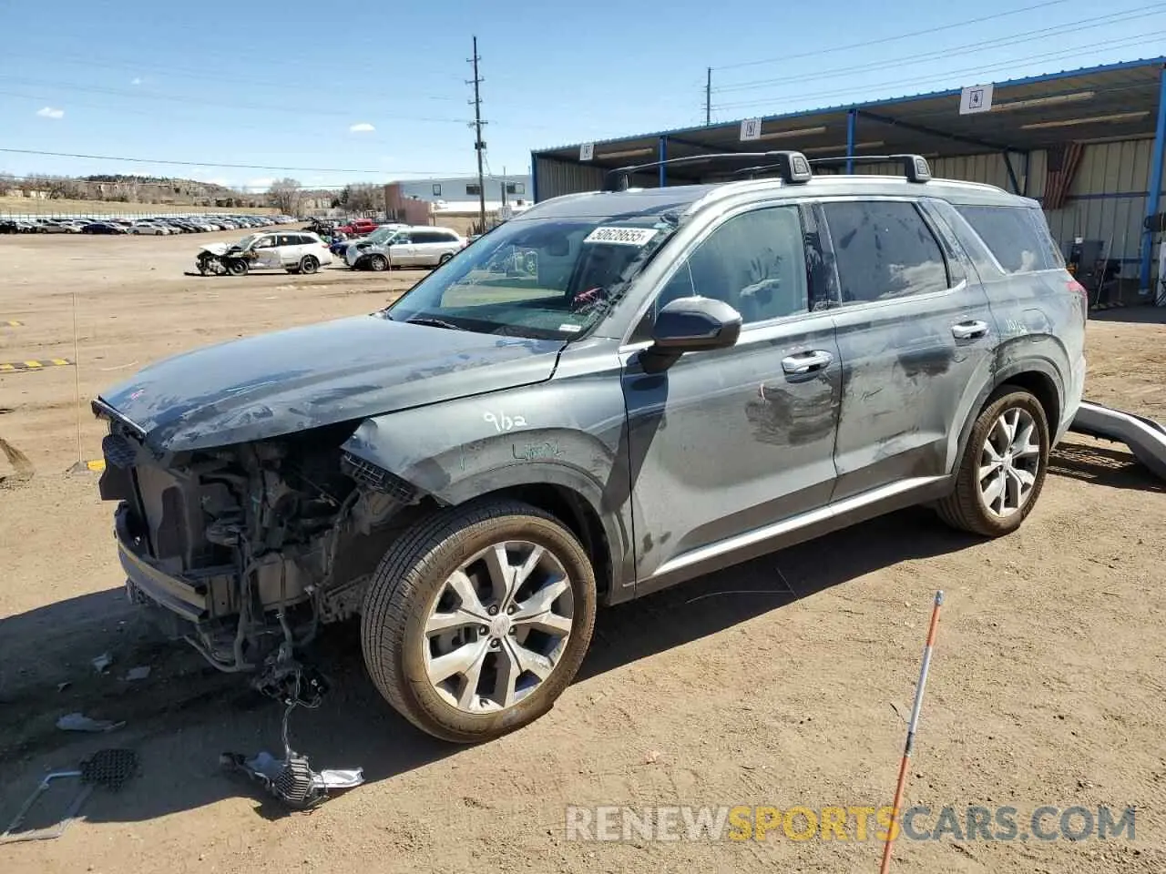 1 Фотография поврежденного автомобиля KM8R4DHE9NU415249 HYUNDAI PALISADE 2022