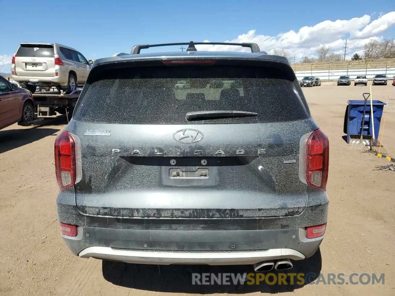 6 Фотография поврежденного автомобиля KM8R4DHE9NU415249 HYUNDAI PALISADE 2022