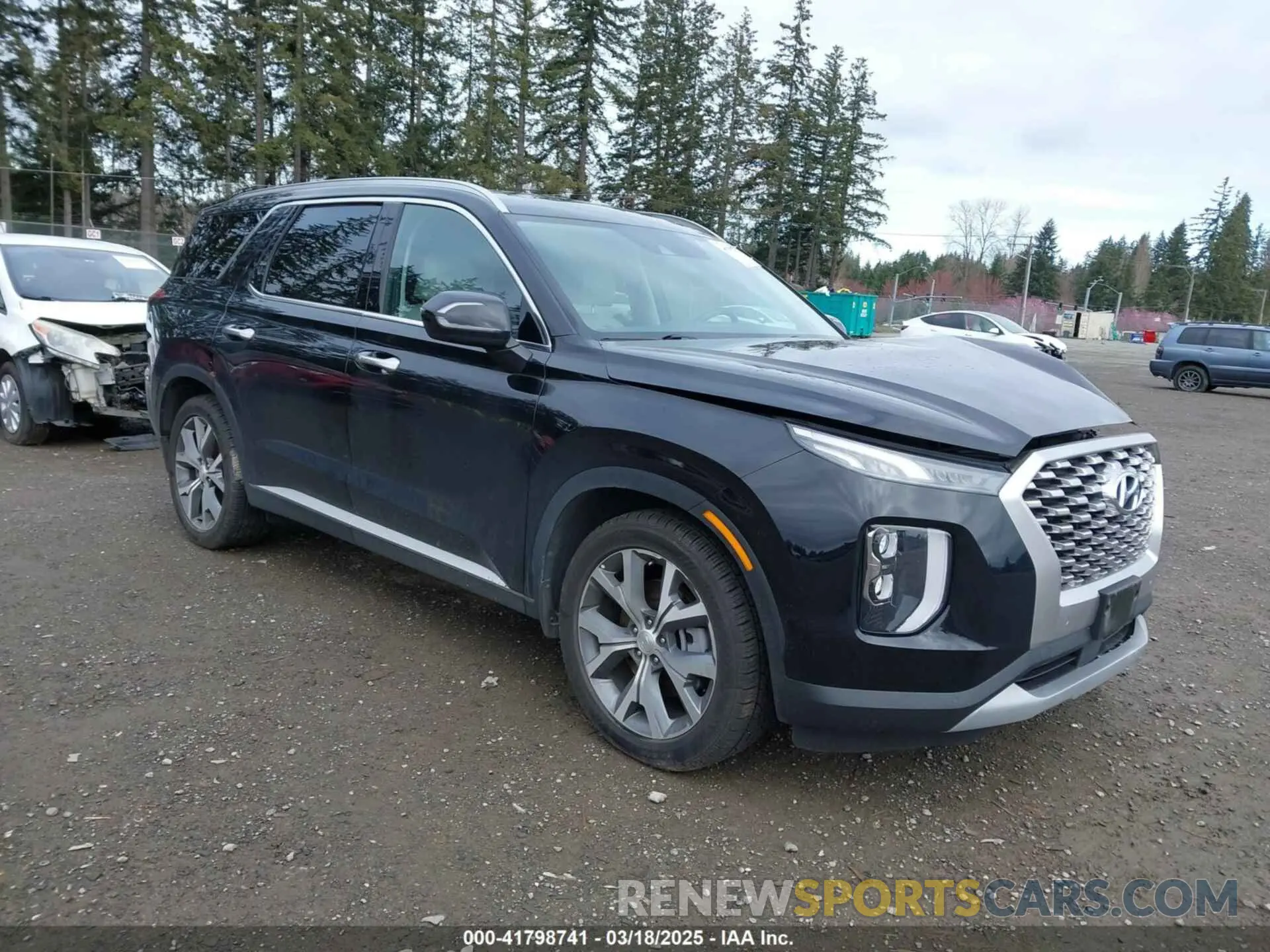 1 Фотография поврежденного автомобиля KM8R4DHE9NU478156 HYUNDAI PALISADE 2022