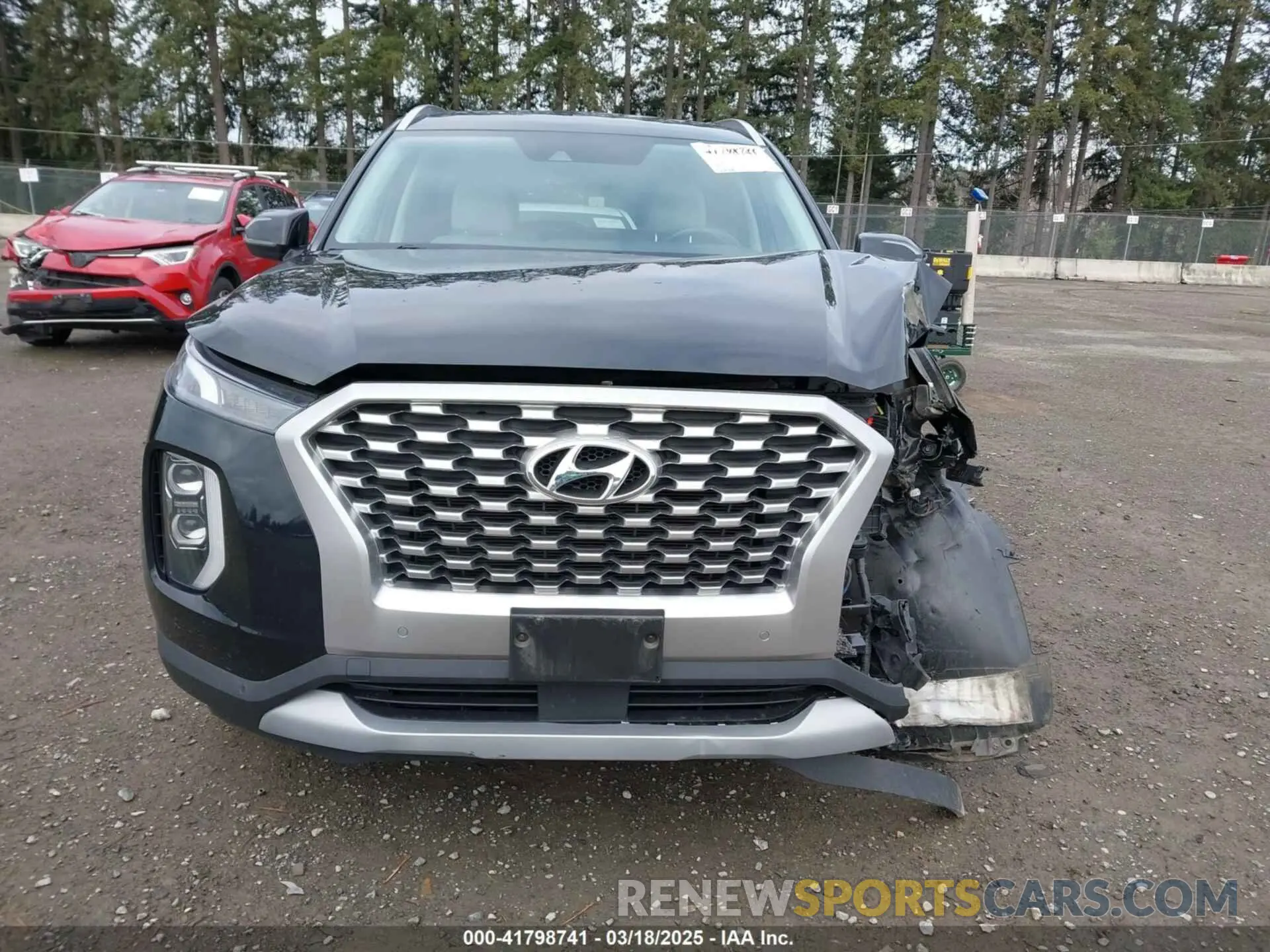 13 Фотография поврежденного автомобиля KM8R4DHE9NU478156 HYUNDAI PALISADE 2022