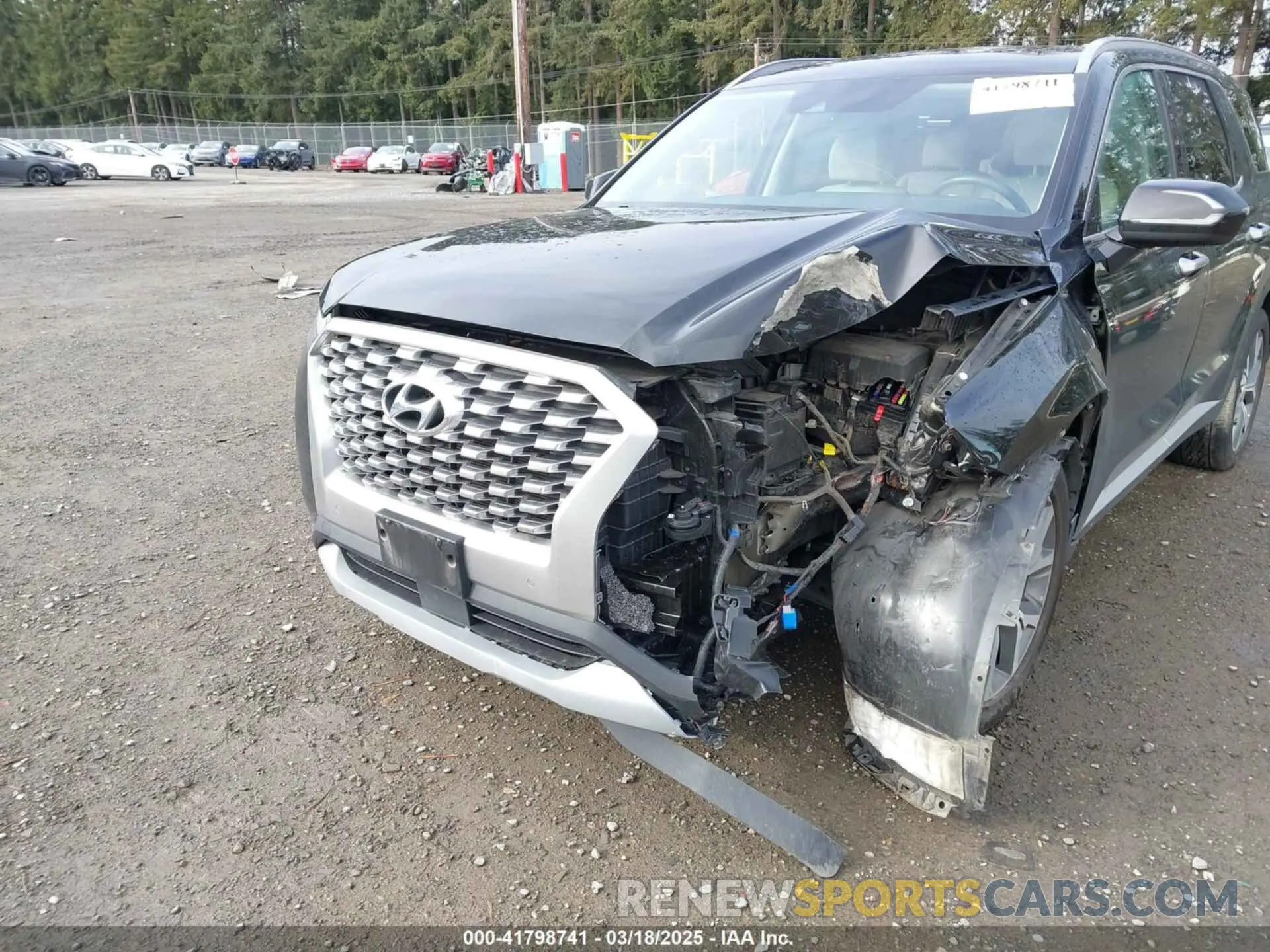 6 Фотография поврежденного автомобиля KM8R4DHE9NU478156 HYUNDAI PALISADE 2022