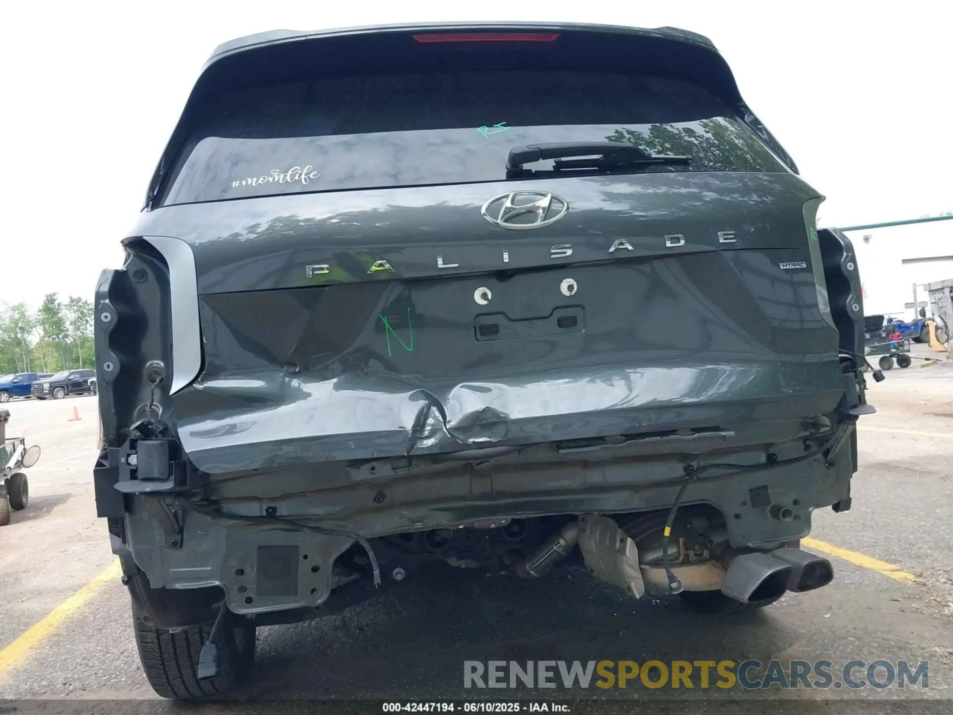 18 Photograph of a damaged car KM8R4DHEXNU353893 HYUNDAI PALISADE 2022