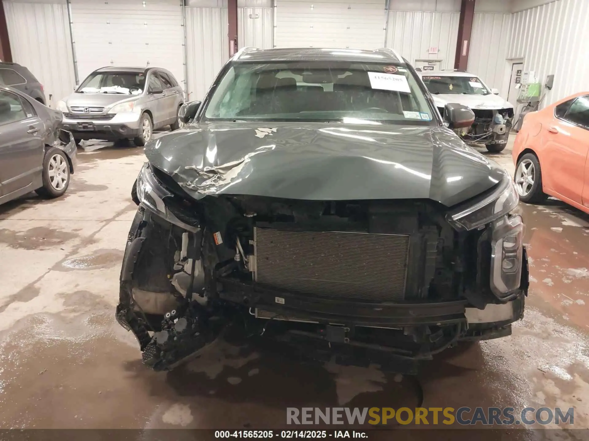 12 Фотография поврежденного автомобиля KM8R4DHEXNU395710 HYUNDAI PALISADE 2022