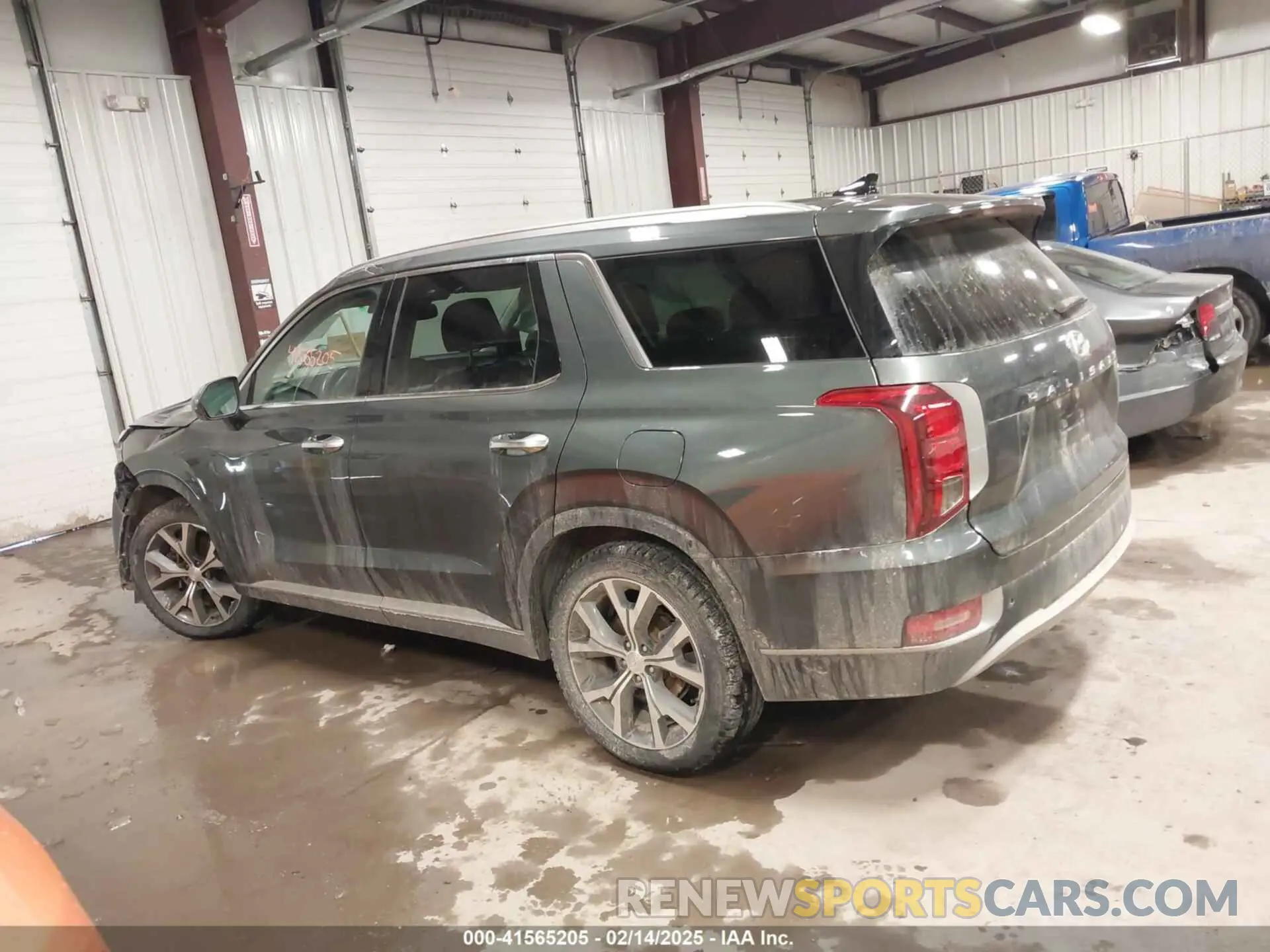 14 Фотография поврежденного автомобиля KM8R4DHEXNU395710 HYUNDAI PALISADE 2022