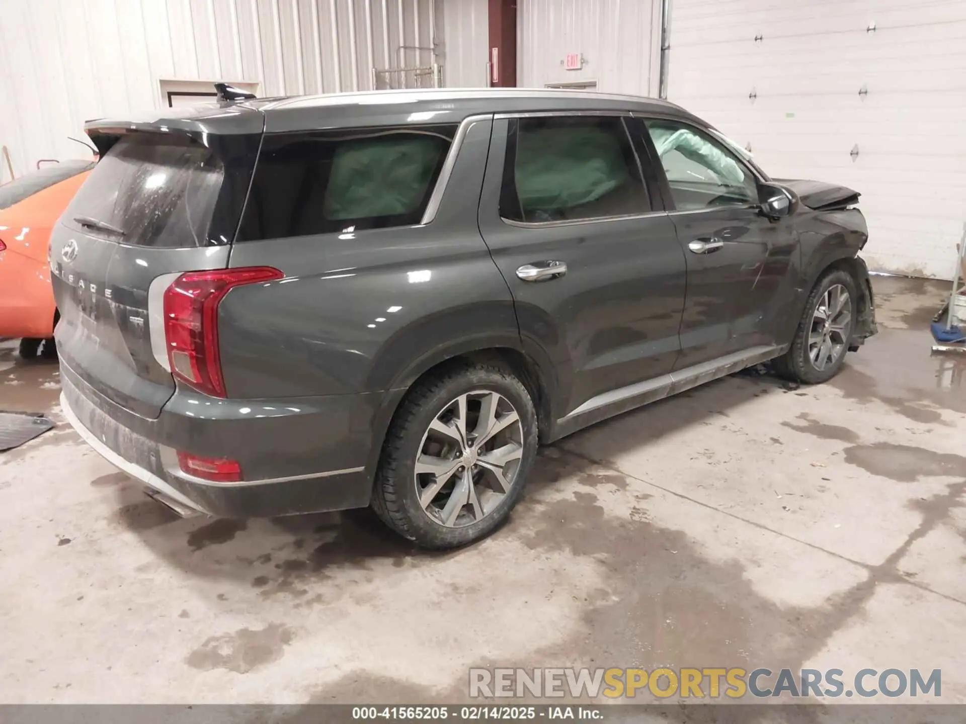 4 Фотография поврежденного автомобиля KM8R4DHEXNU395710 HYUNDAI PALISADE 2022