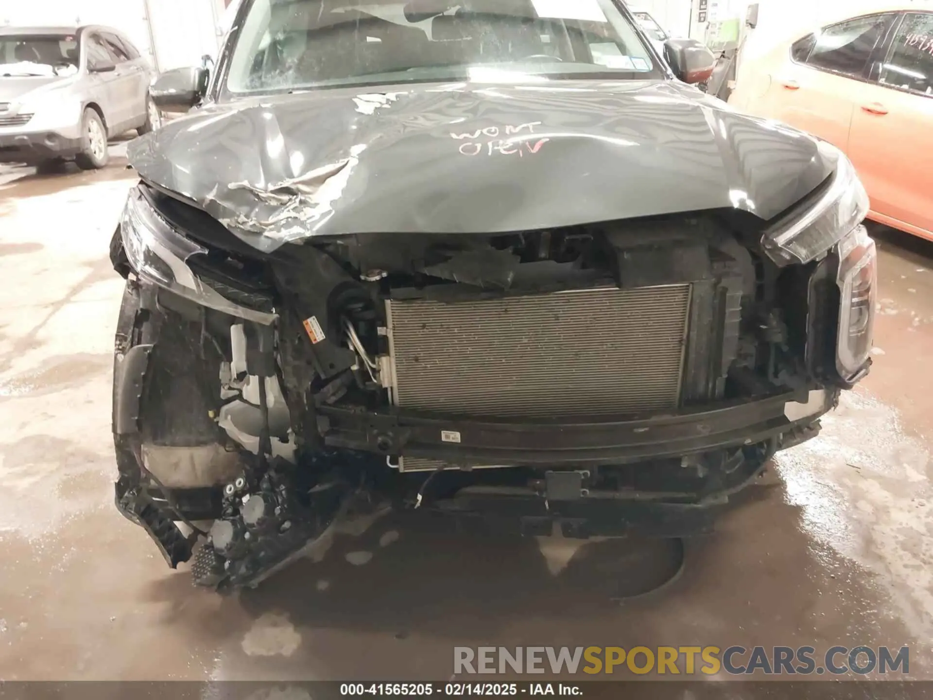 6 Фотография поврежденного автомобиля KM8R4DHEXNU395710 HYUNDAI PALISADE 2022