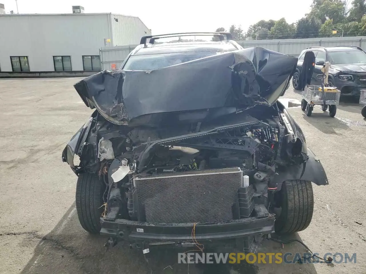 5 Photograph of a damaged car KM8R54HE3NU401456 HYUNDAI PALISADE 2022