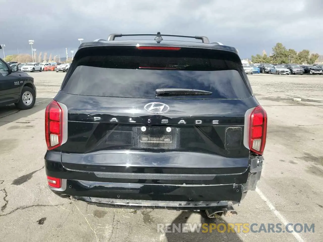 6 Photograph of a damaged car KM8R54HE3NU401456 HYUNDAI PALISADE 2022