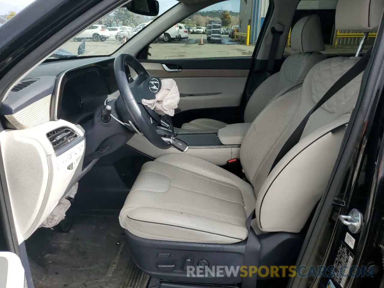 7 Photograph of a damaged car KM8R54HE3NU401456 HYUNDAI PALISADE 2022