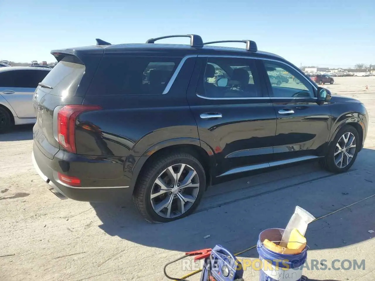 3 Фотография поврежденного автомобиля KM8R54HE7NU336403 HYUNDAI PALISADE 2022