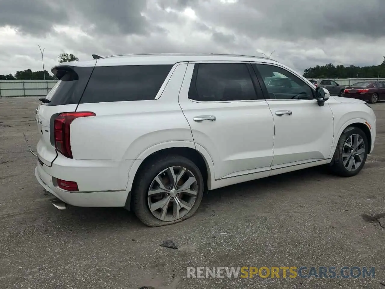 3 Фотография поврежденного автомобиля KM8R5DHE0NU339899 HYUNDAI PALISADE 2022