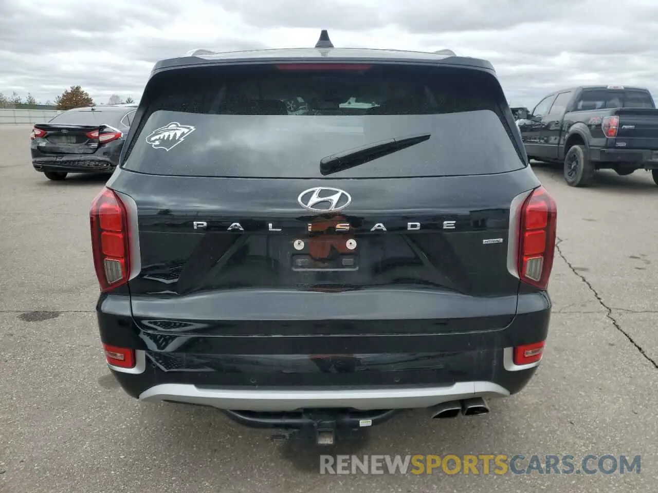 6 Photograph of a damaged car KM8R5DHE1NU458674 HYUNDAI PALISADE 2022