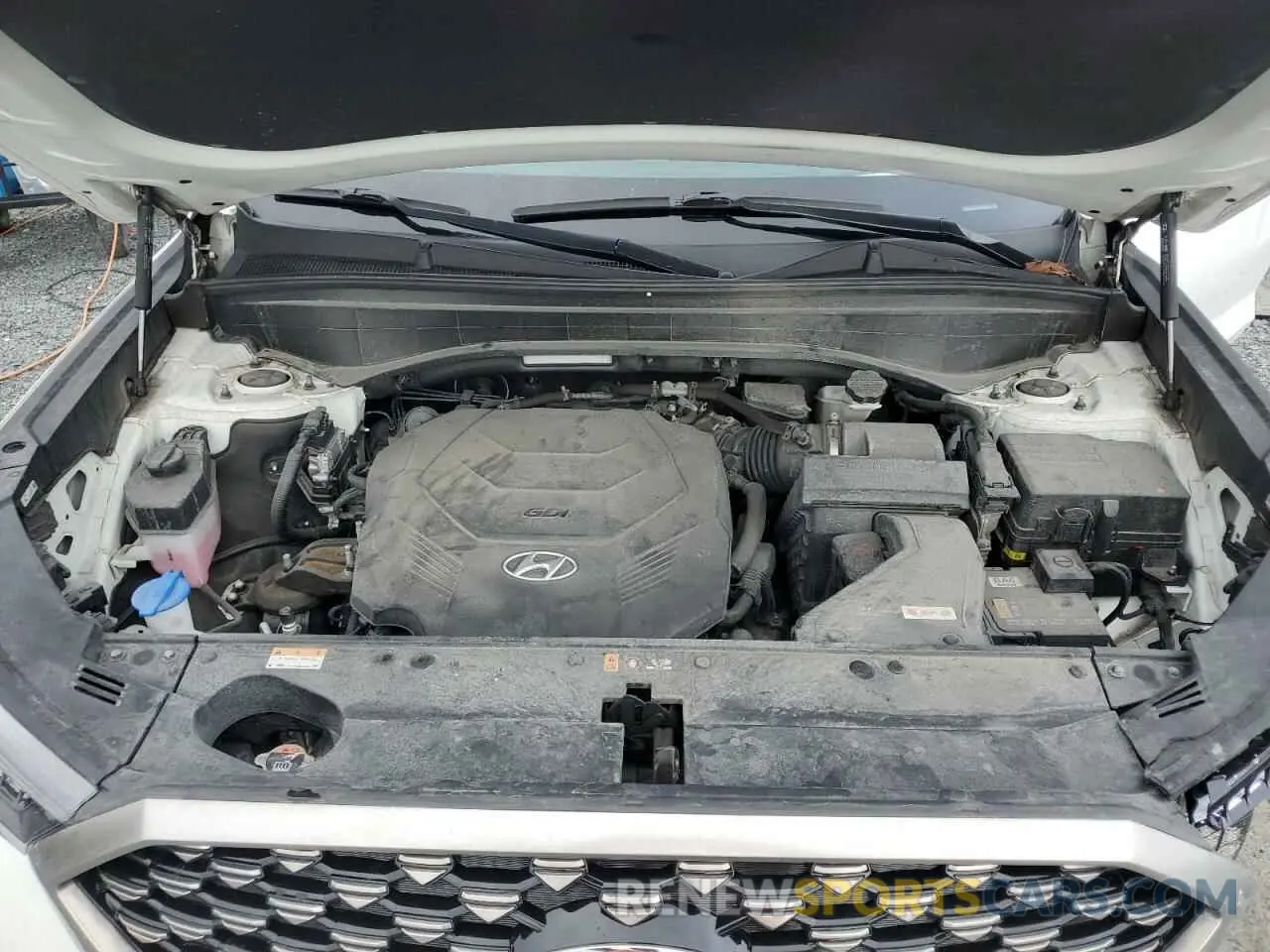 12 Photograph of a damaged car KM8R5DHE7NU358918 HYUNDAI PALISADE 2022
