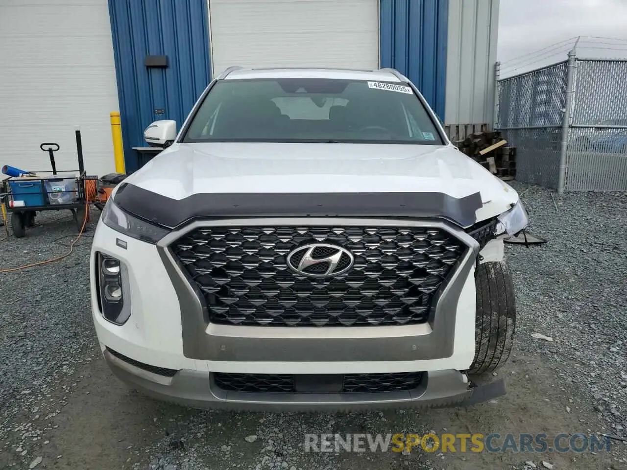 5 Photograph of a damaged car KM8R5DHE7NU358918 HYUNDAI PALISADE 2022