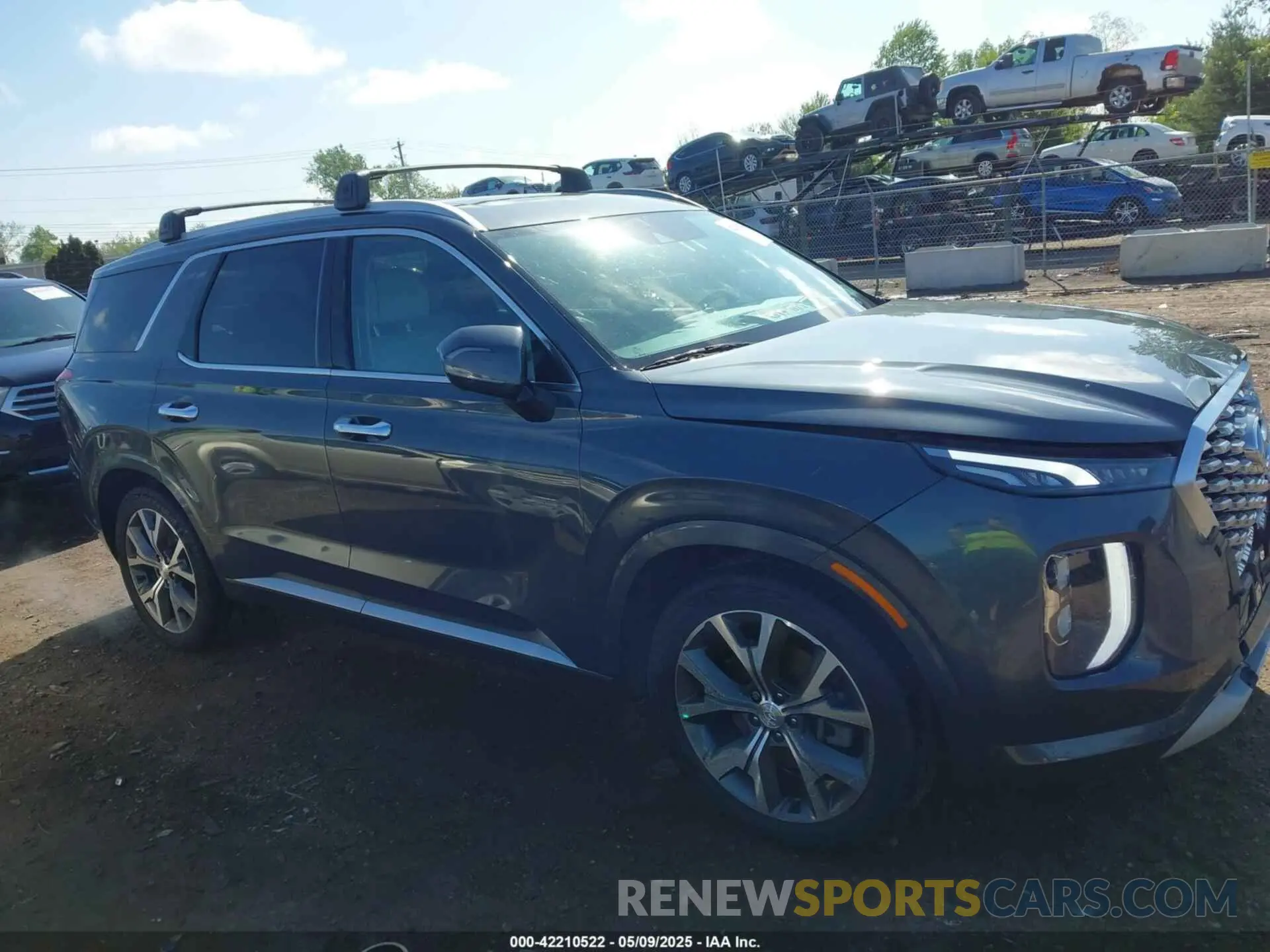 14 Фотография поврежденного автомобиля KM8R5DHE8NU405485 HYUNDAI PALISADE 2022