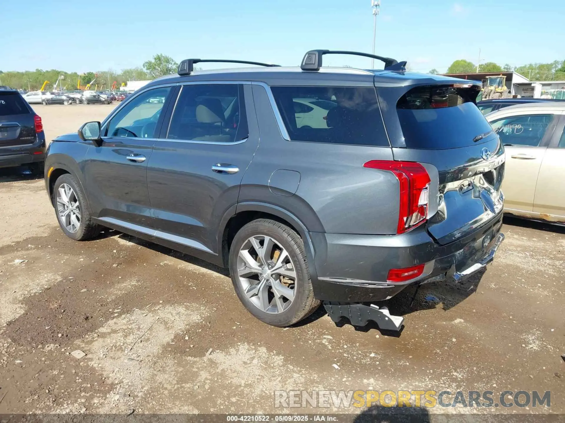 3 Фотография поврежденного автомобиля KM8R5DHE8NU405485 HYUNDAI PALISADE 2022