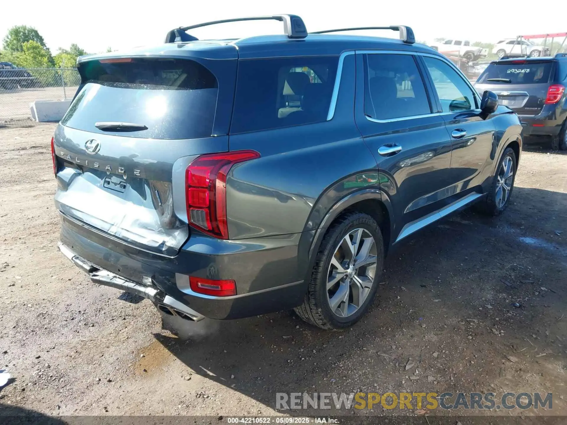 4 Фотография поврежденного автомобиля KM8R5DHE8NU405485 HYUNDAI PALISADE 2022