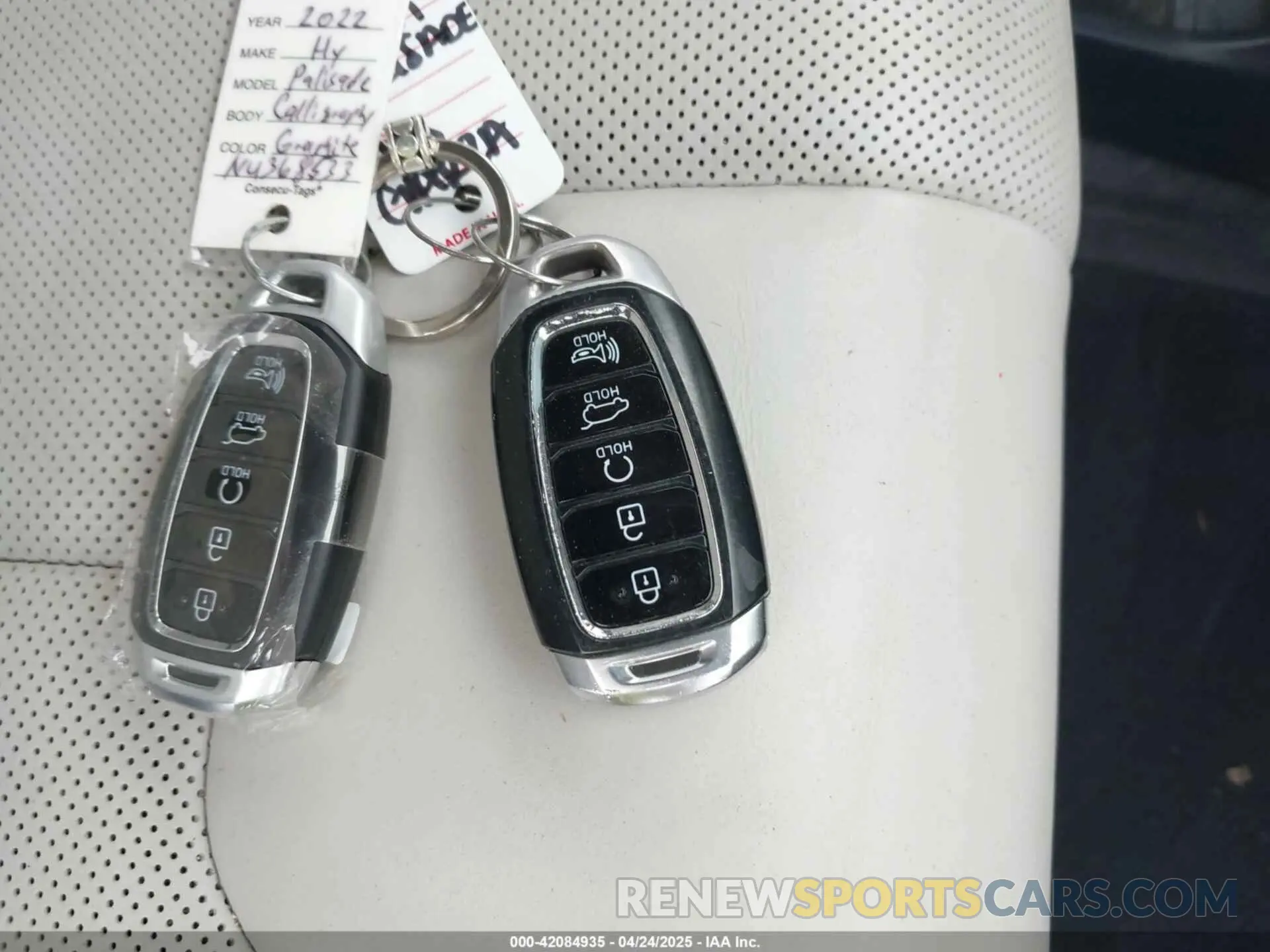 11 Photograph of a damaged car KM8R74HE1NU368533 HYUNDAI PALISADE 2022