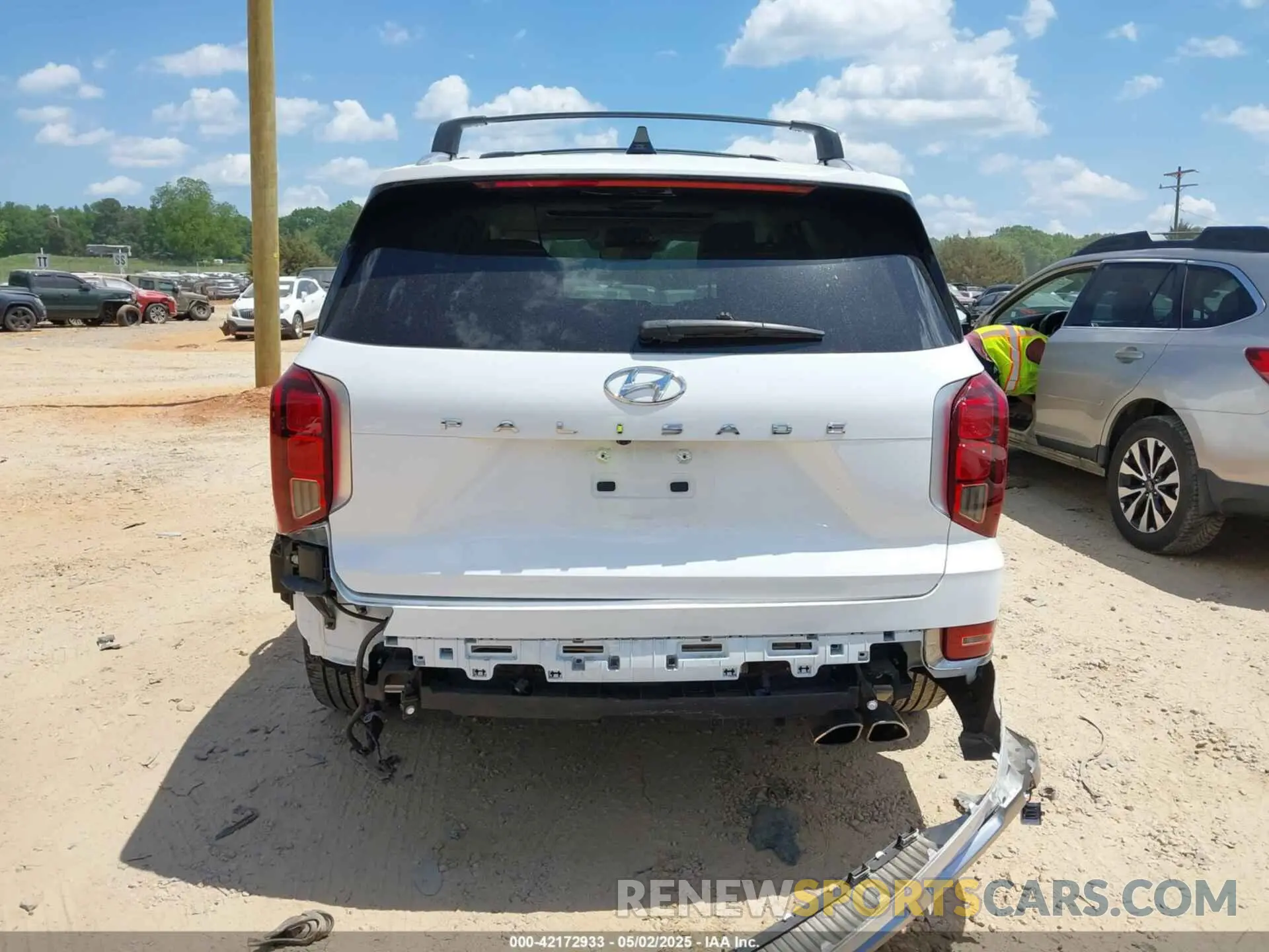 16 Photograph of a damaged car KM8R74HE1NU395974 HYUNDAI PALISADE 2022