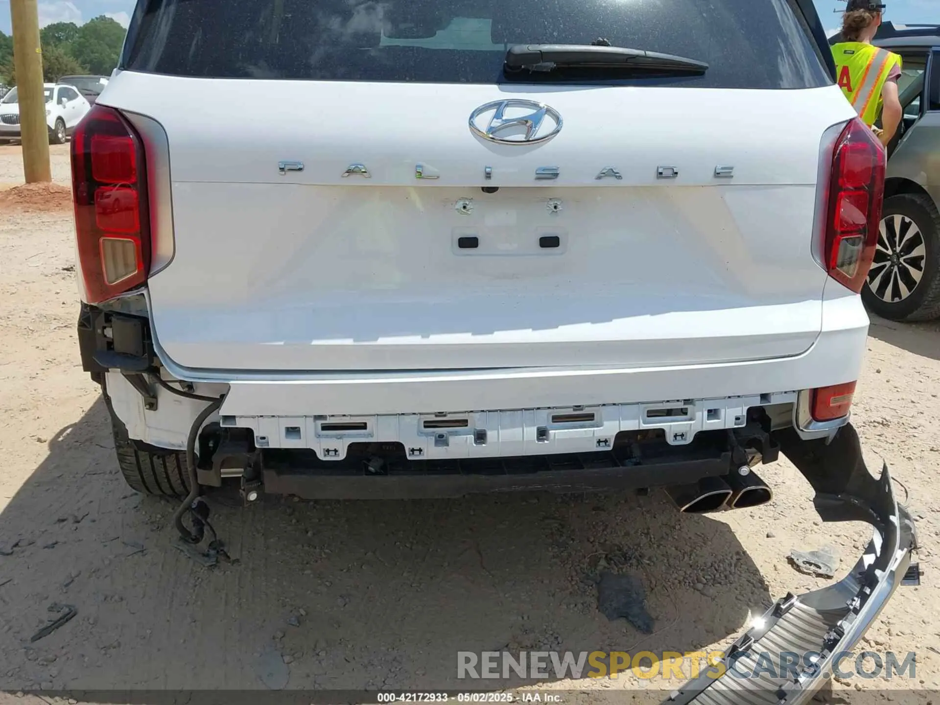 17 Photograph of a damaged car KM8R74HE1NU395974 HYUNDAI PALISADE 2022