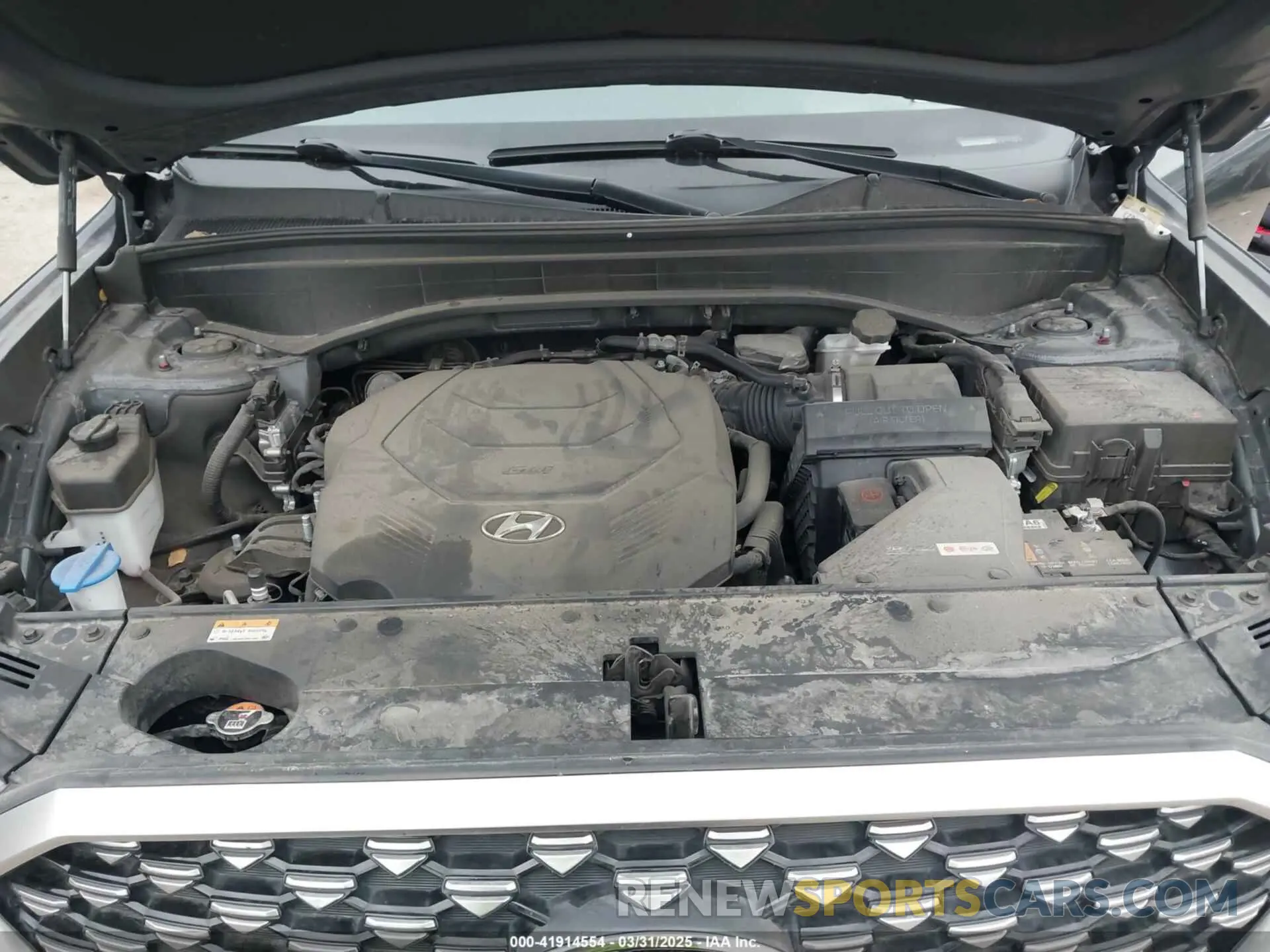 10 Photograph of a damaged car KM8R74HE1NU401191 HYUNDAI PALISADE 2022