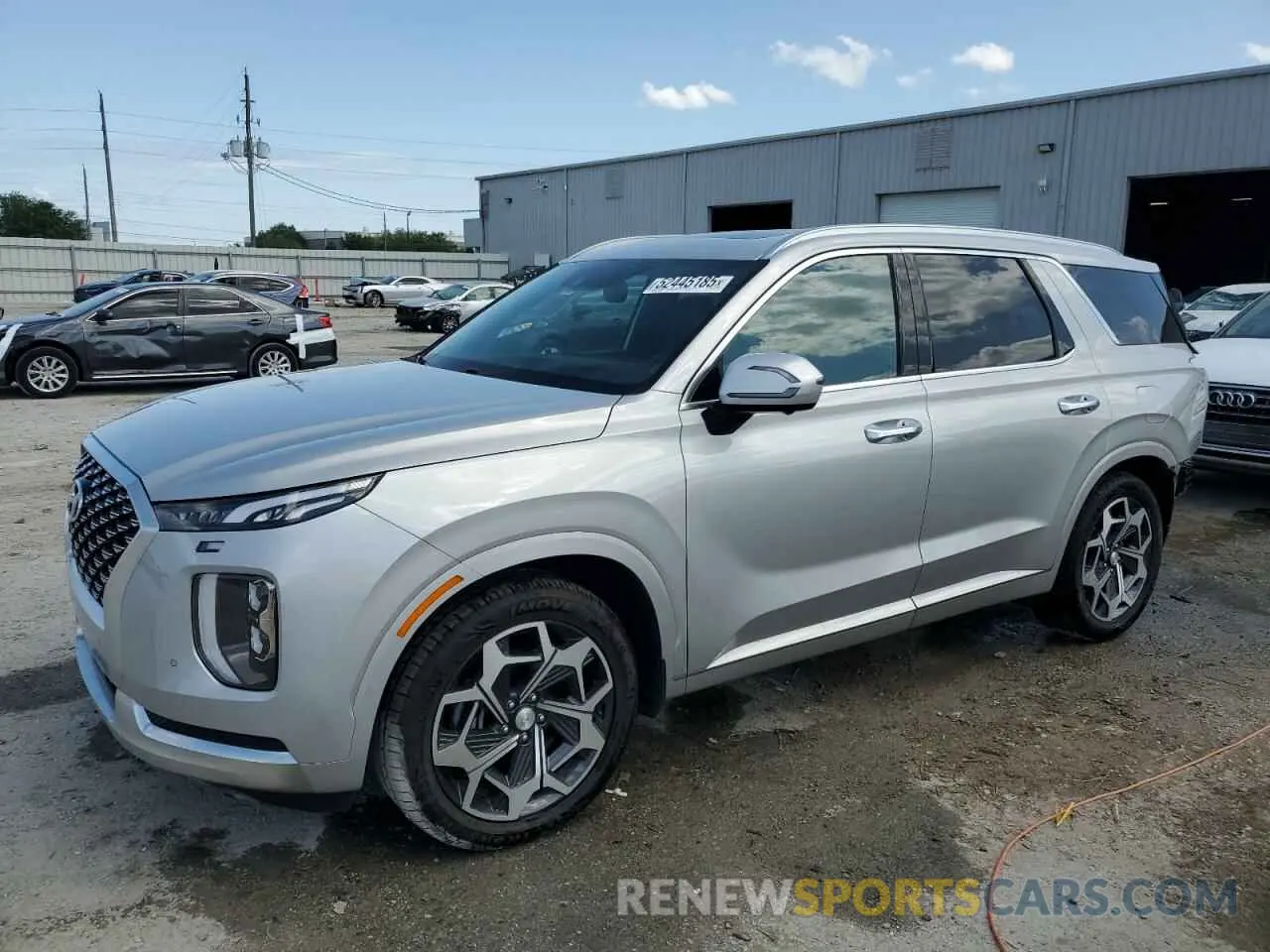 1 Фотография поврежденного автомобиля KM8R74HE3NU342287 HYUNDAI PALISADE 2022