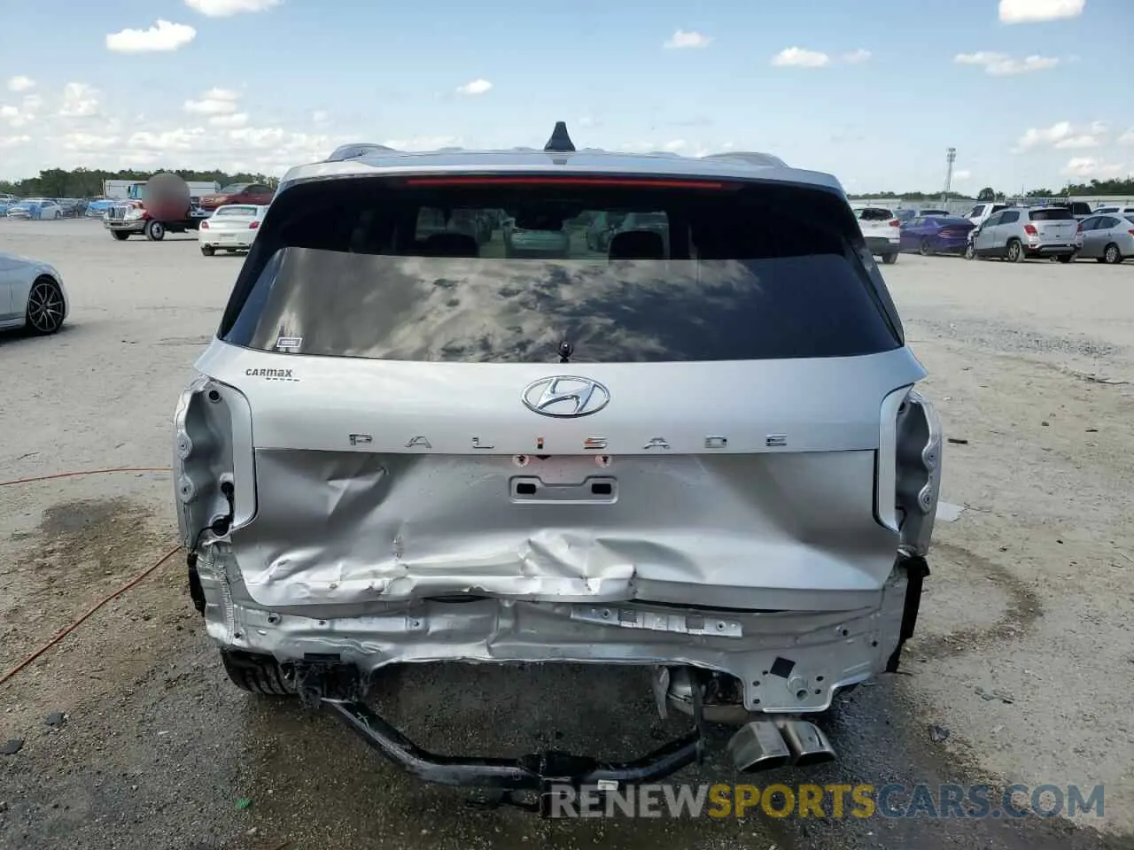 6 Фотография поврежденного автомобиля KM8R74HE3NU342287 HYUNDAI PALISADE 2022