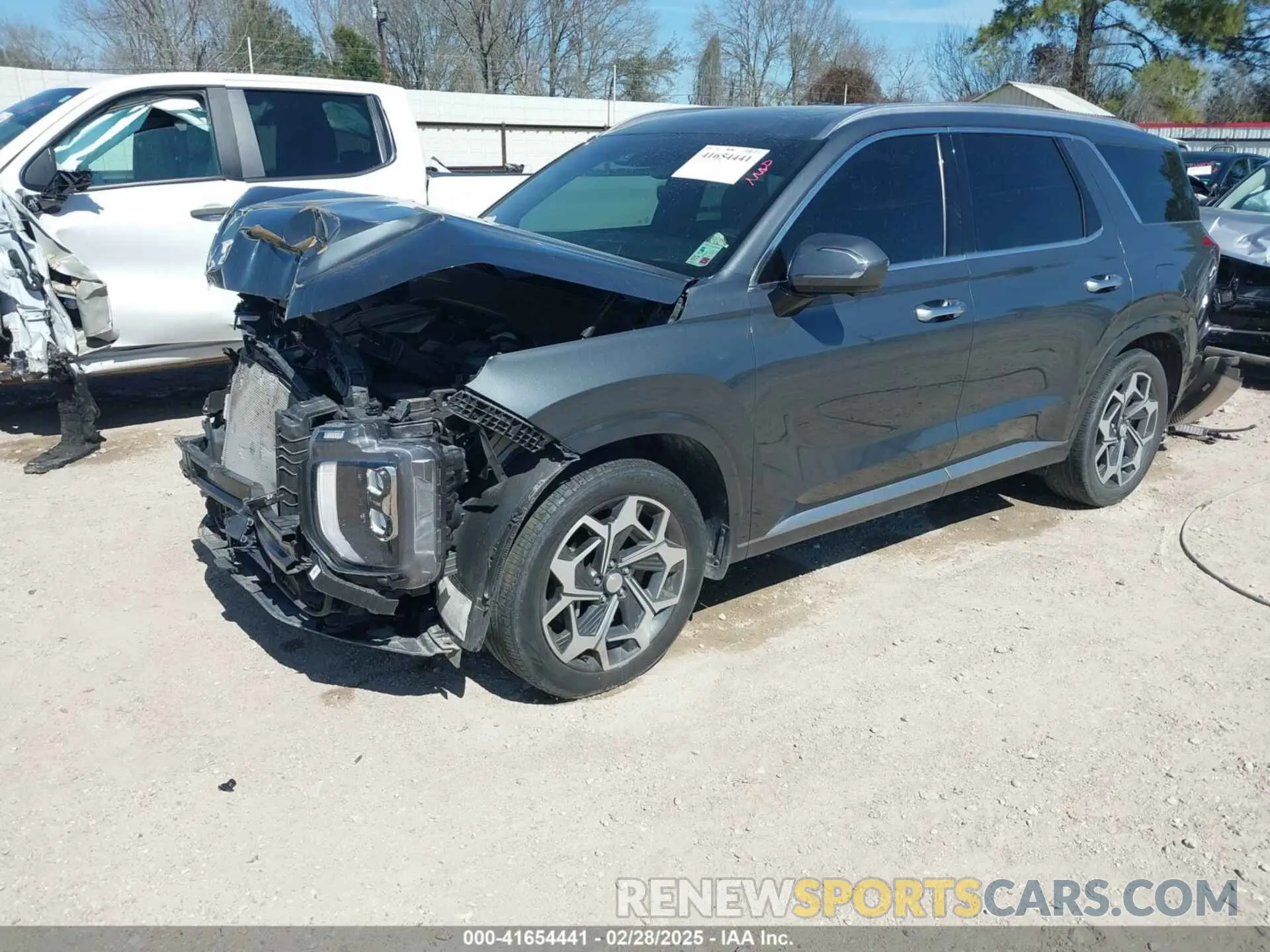 2 Фотография поврежденного автомобиля KM8R74HE4NU445508 HYUNDAI PALISADE 2022