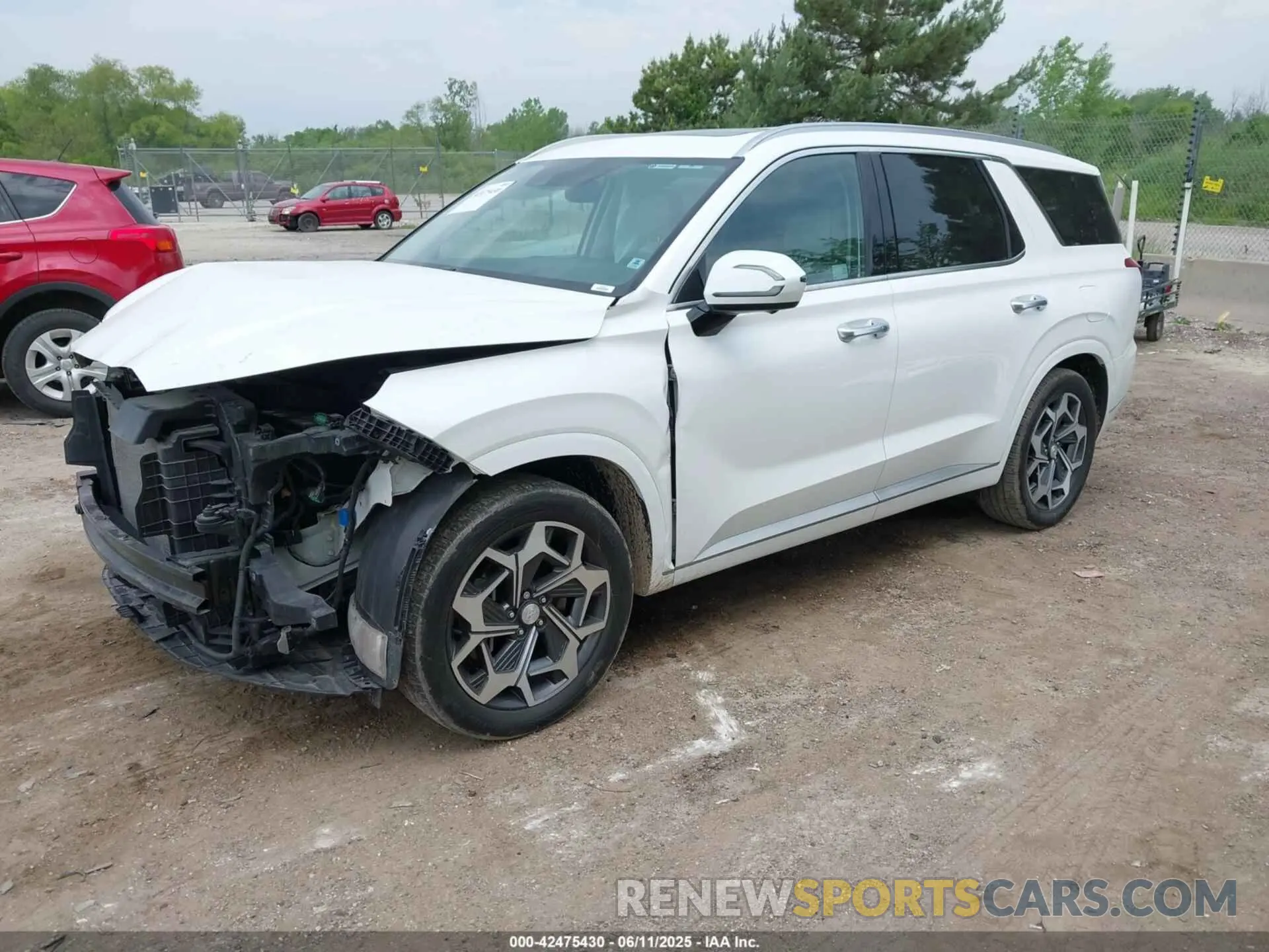 2 Фотография поврежденного автомобиля KM8R74HE5NU349791 HYUNDAI PALISADE 2022