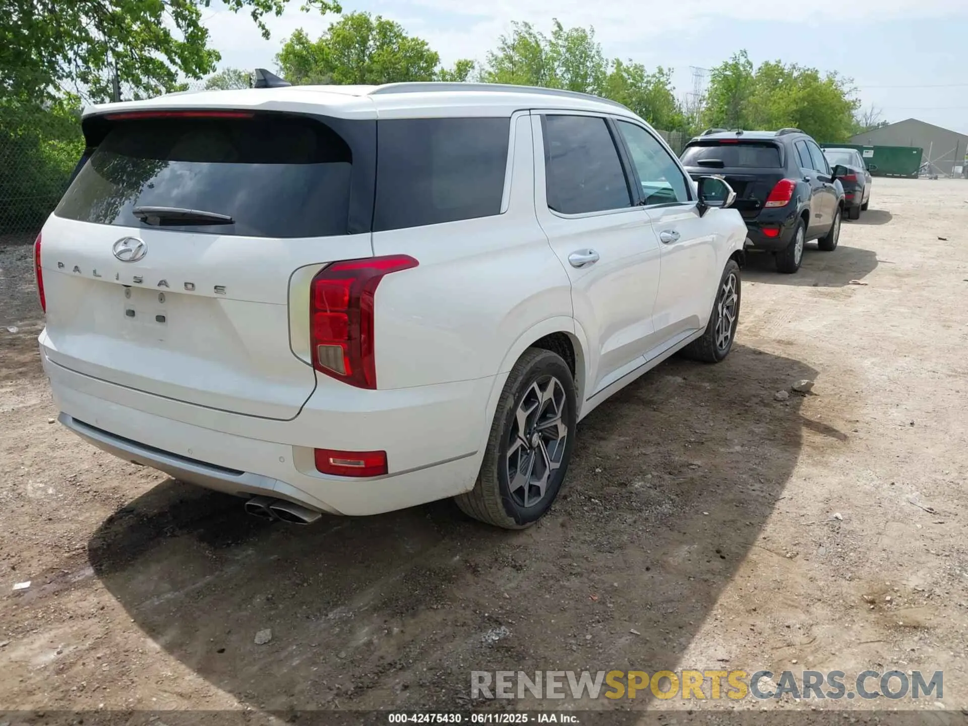 4 Фотография поврежденного автомобиля KM8R74HE5NU349791 HYUNDAI PALISADE 2022
