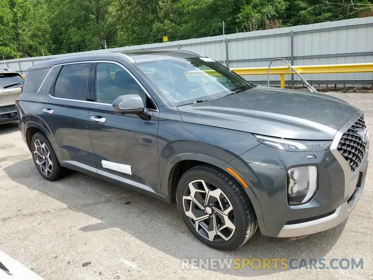 4 Photograph of a damaged car KM8R74HE5NU487573 HYUNDAI PALISADE 2022