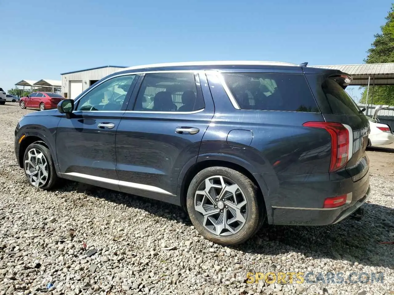 2 Фотография поврежденного автомобиля KM8R74HE9NU441907 HYUNDAI PALISADE 2022