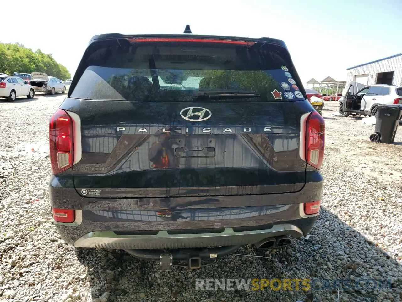 6 Фотография поврежденного автомобиля KM8R74HE9NU441907 HYUNDAI PALISADE 2022