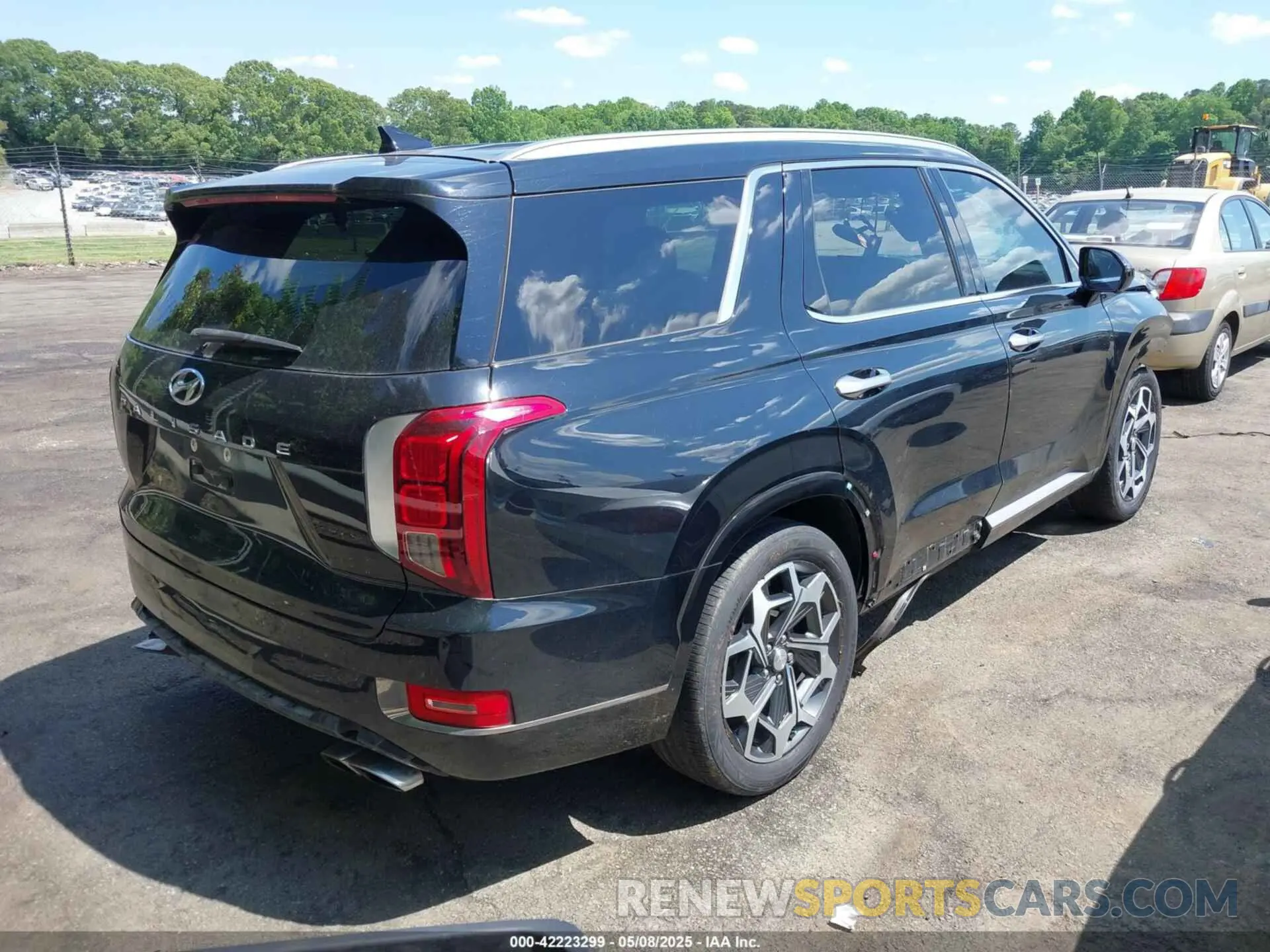 4 Photograph of a damaged car KM8R74HE9NU467410 HYUNDAI PALISADE 2022