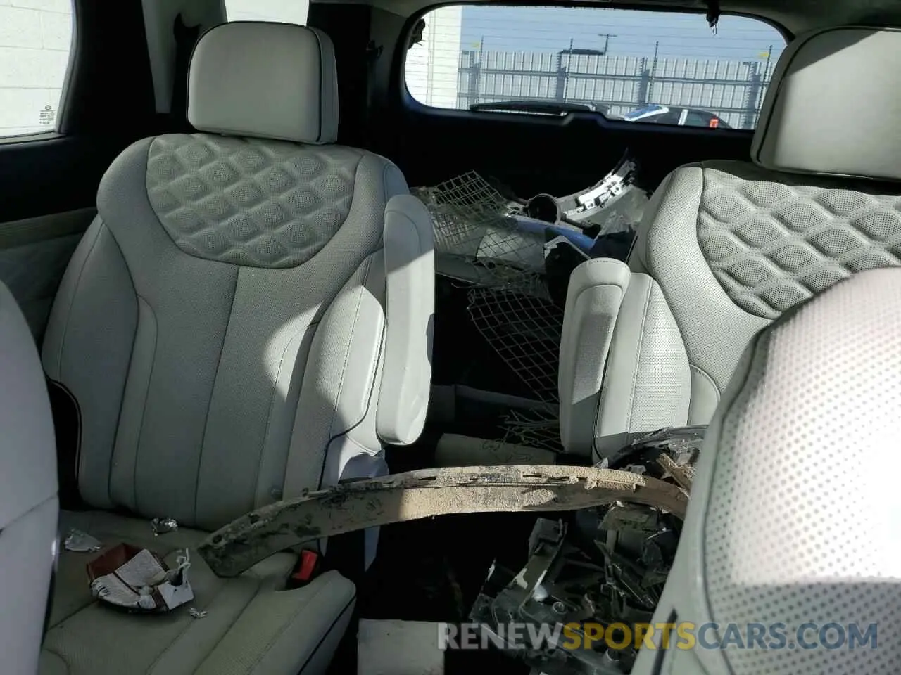 10 Photograph of a damaged car KM8R7DHE1NU336522 HYUNDAI PALISADE 2022