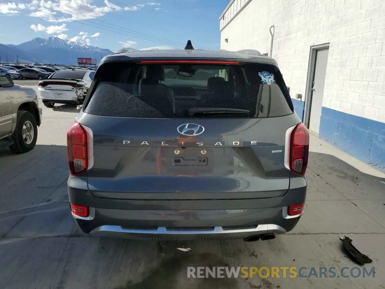 6 Photograph of a damaged car KM8R7DHE1NU336522 HYUNDAI PALISADE 2022