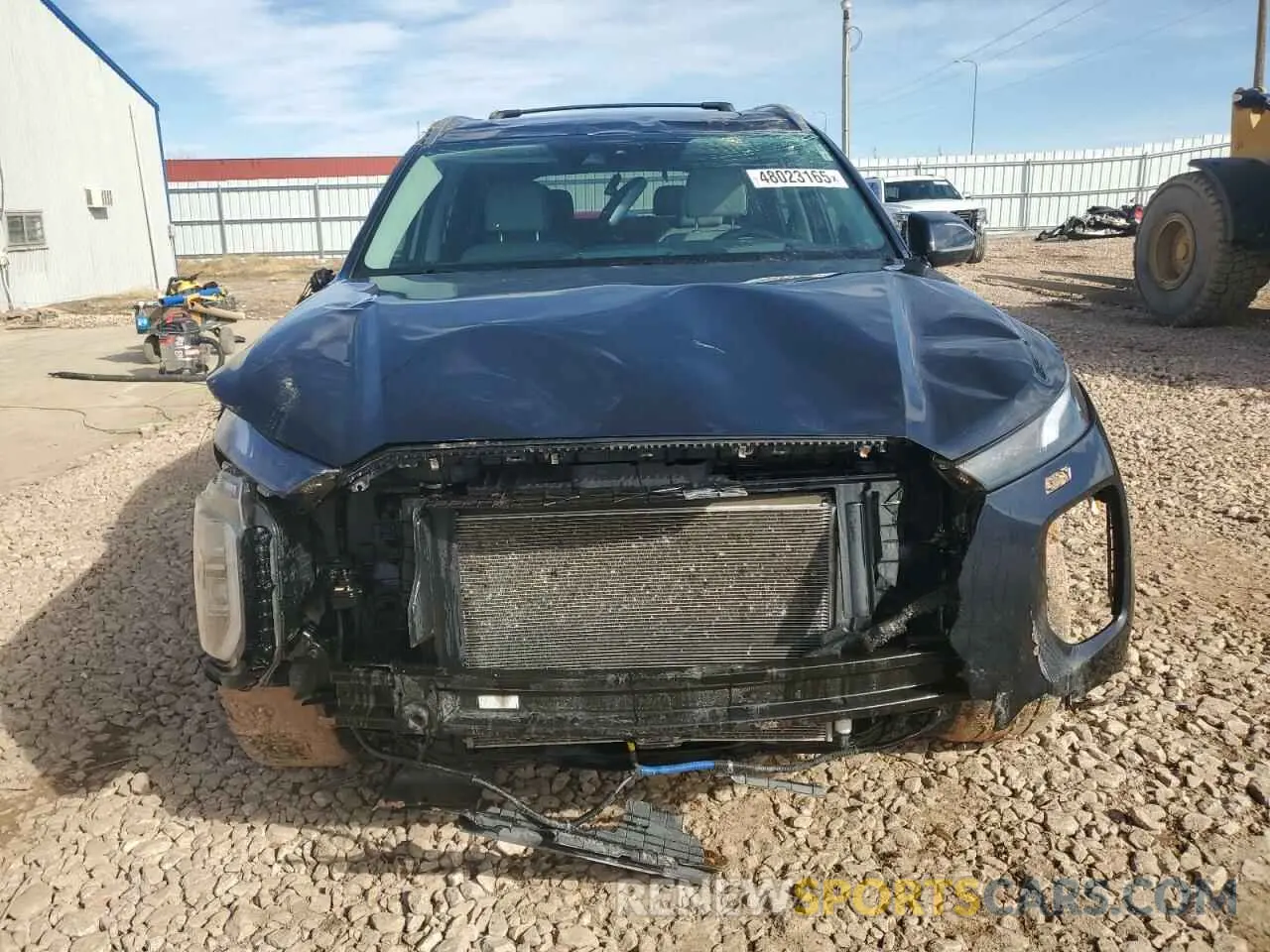 5 Photograph of a damaged car KM8R7DHE1NU408416 HYUNDAI PALISADE 2022