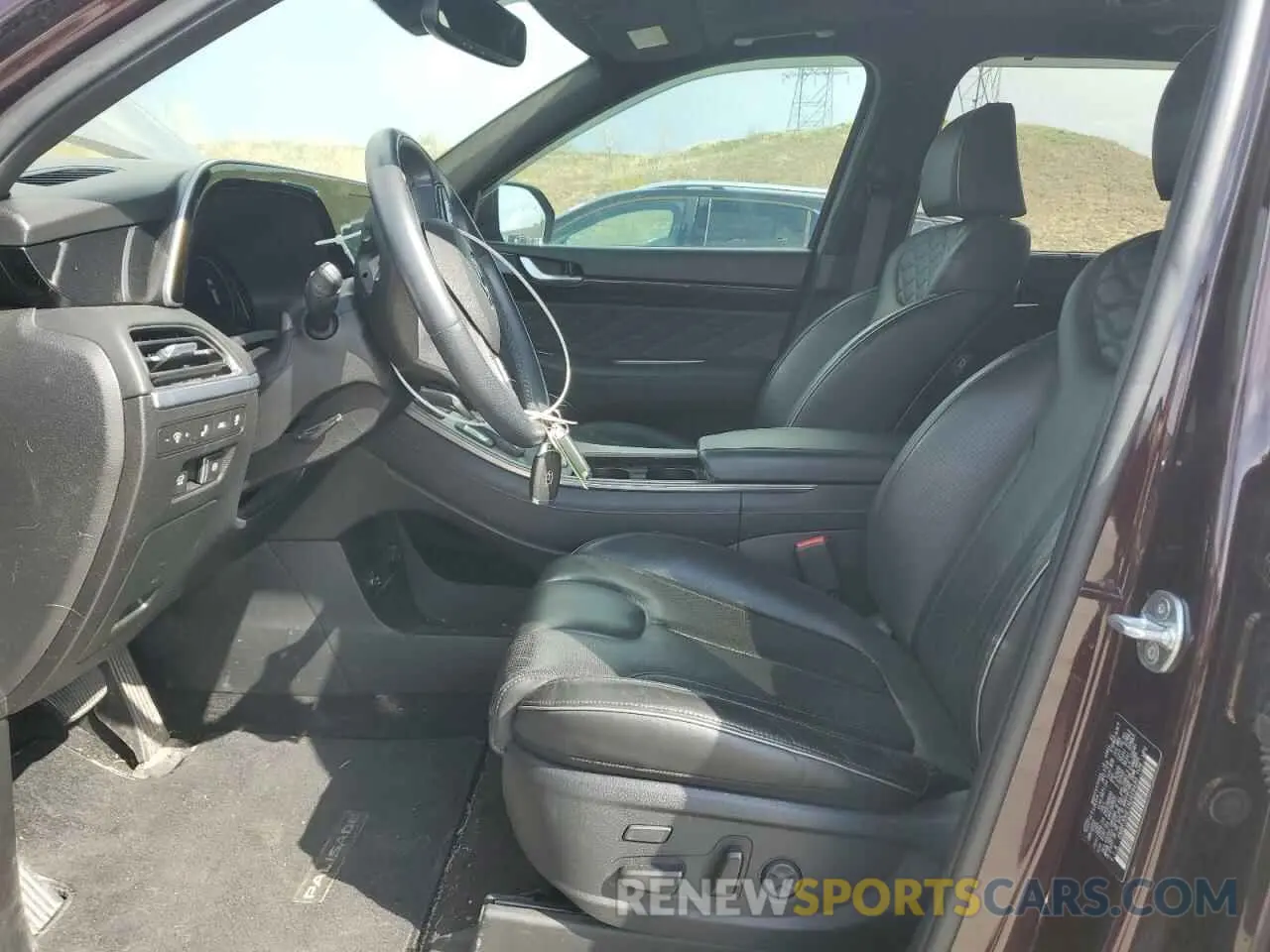 7 Фотография поврежденного автомобиля KM8R7DHE1NU429430 HYUNDAI PALISADE 2022