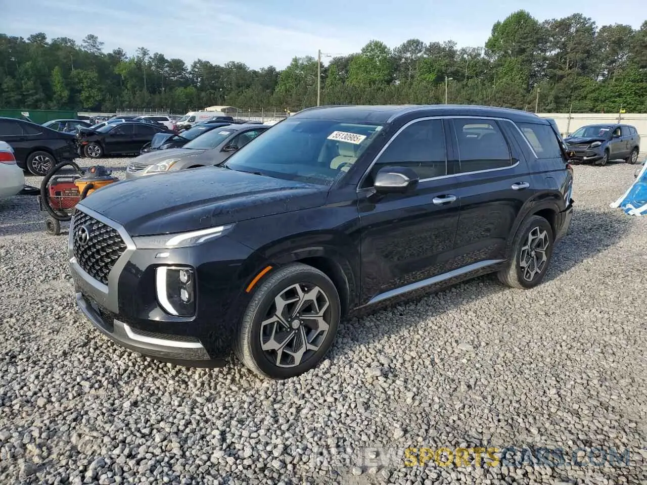 1 Фотография поврежденного автомобиля KM8R7DHE2NU370422 HYUNDAI PALISADE 2022