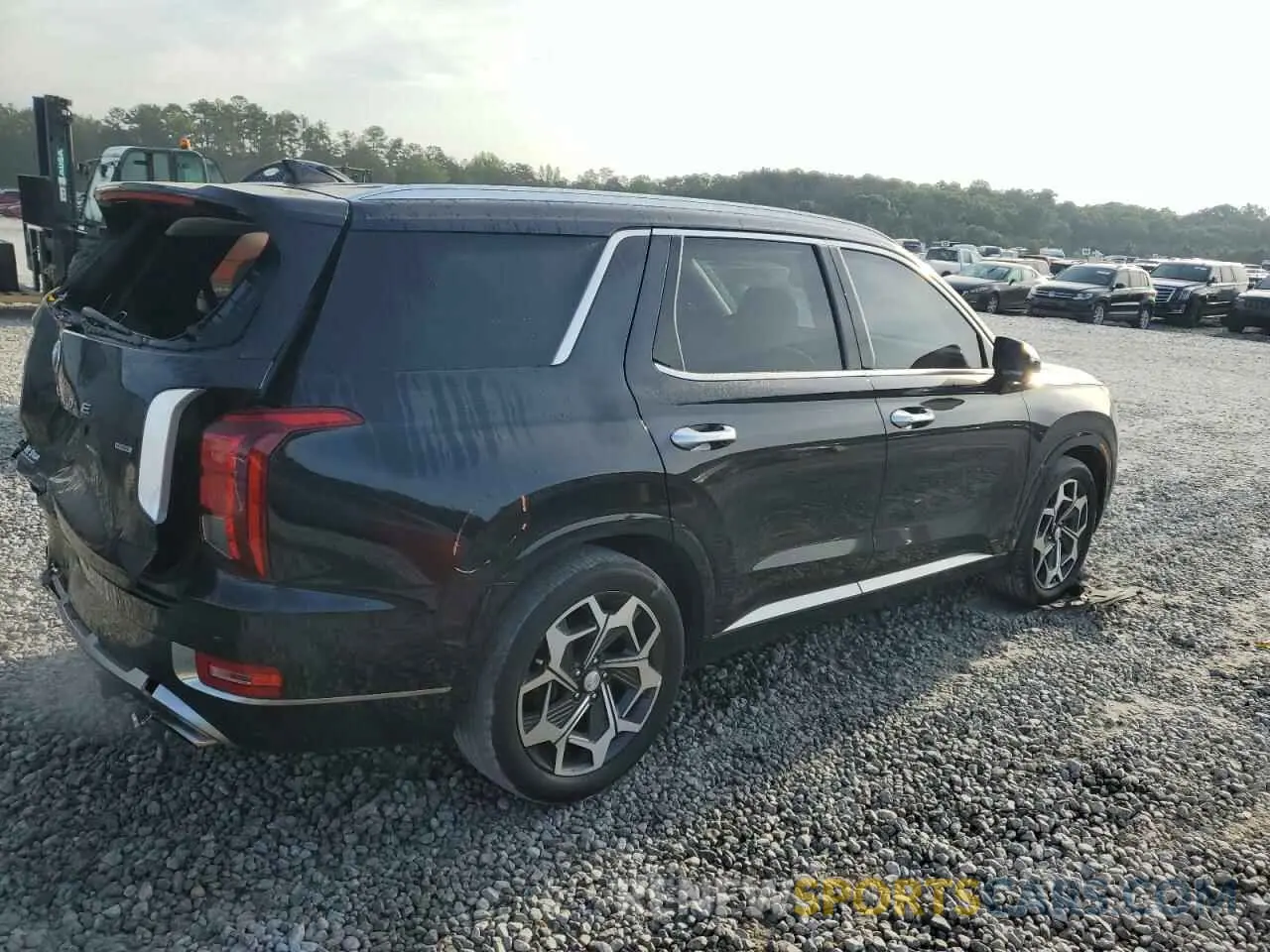 3 Фотография поврежденного автомобиля KM8R7DHE2NU370422 HYUNDAI PALISADE 2022